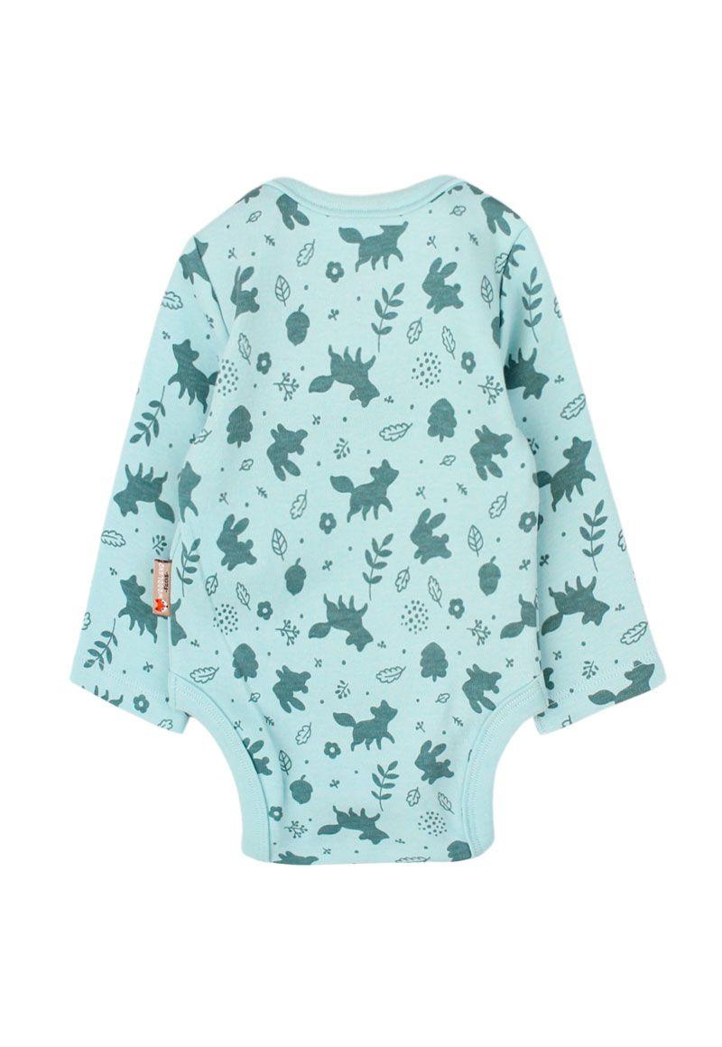 Pack body newborn niño m/larga woodland 100-1