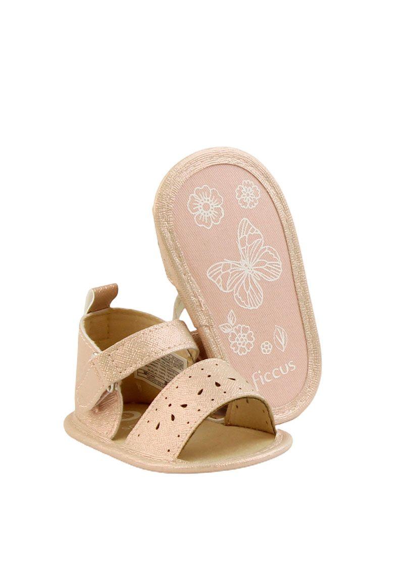Sandalia velcro new born niña 812-3