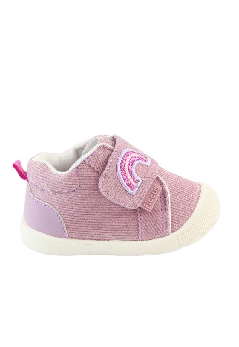 Zapatilla velcro gatear soft niña 823 W24d-0