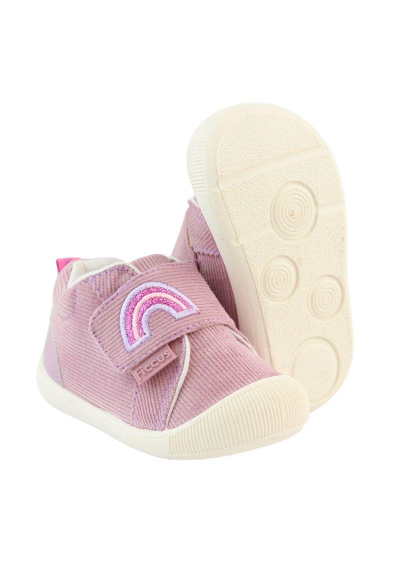 Zapatilla velcro gatear soft niña 823 W24d-3