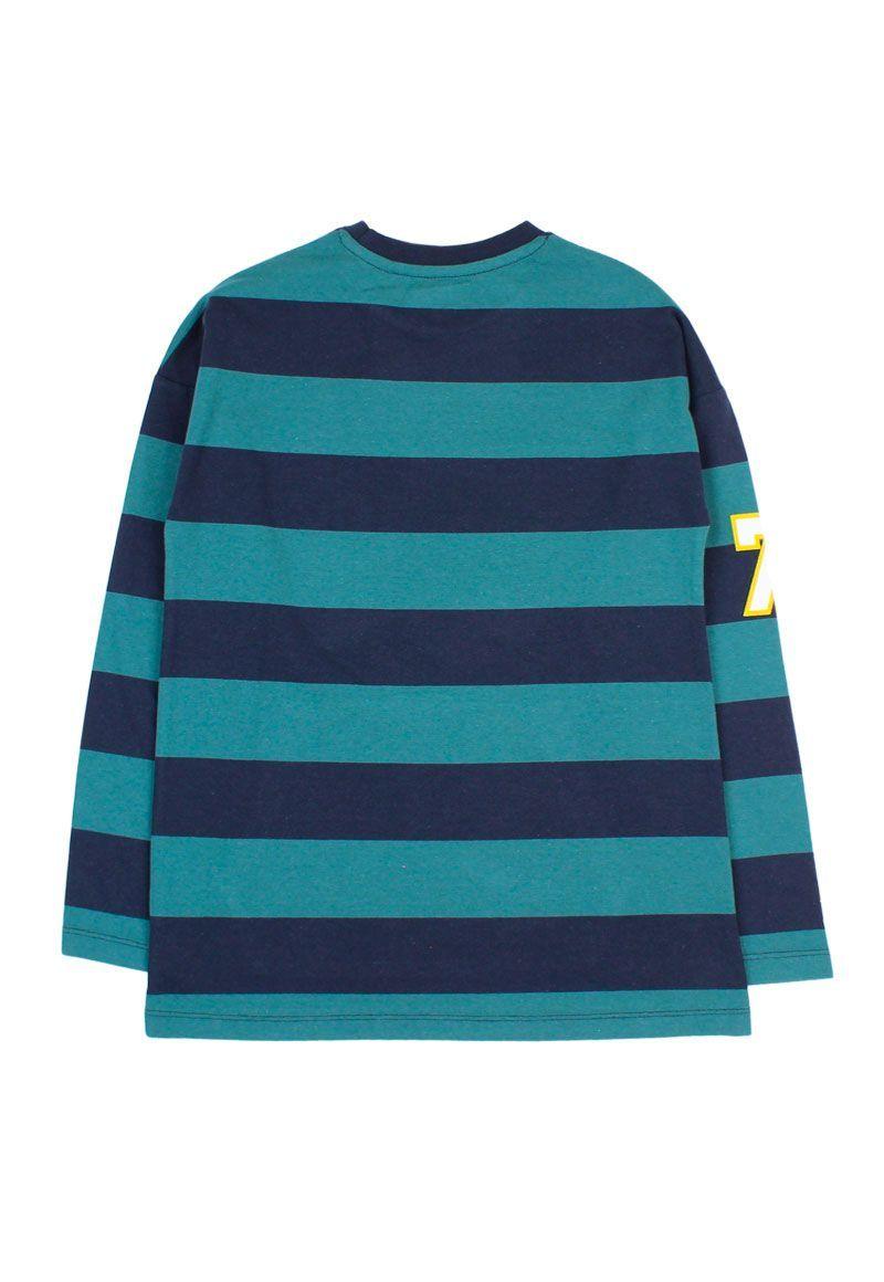 Polera jr niño listada stronger 327-1