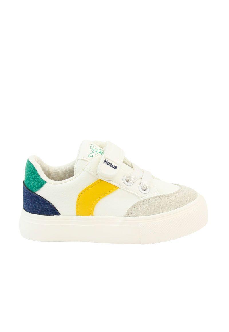 Zapatilla urbana velcro elastico principiante niño 847-0