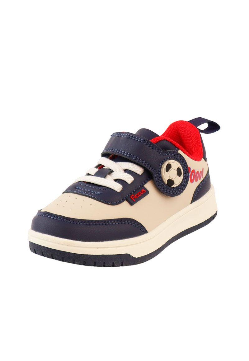Zapatilla urbana velcro elástico kids niño 857-1