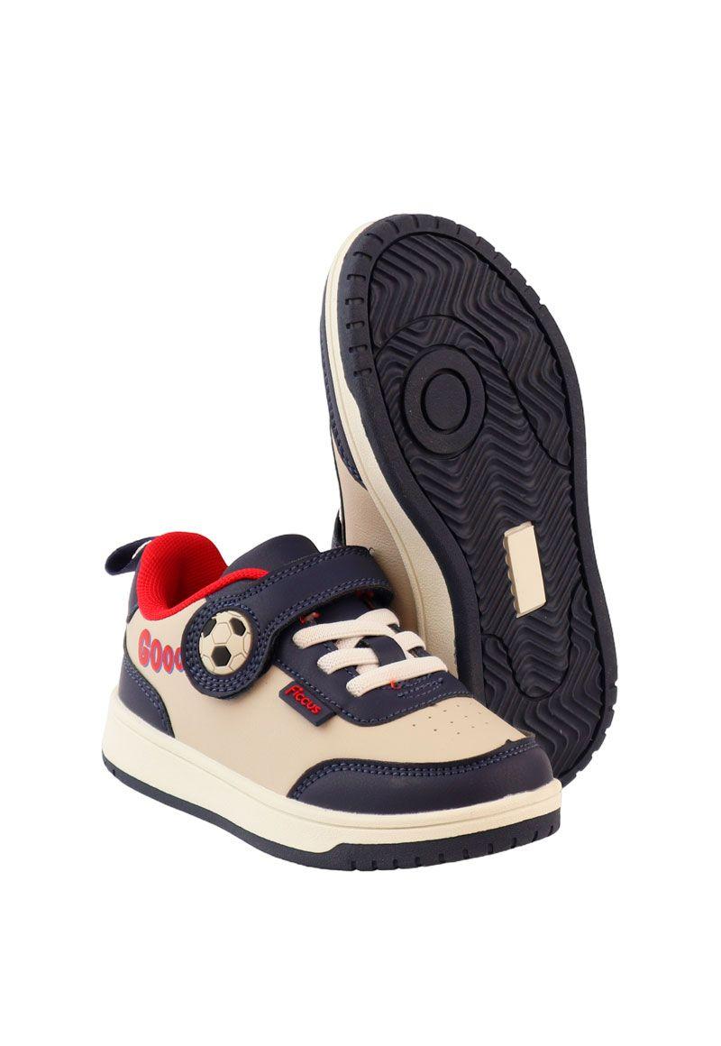 Zapatilla urbana velcro elástico kids niño 857-3