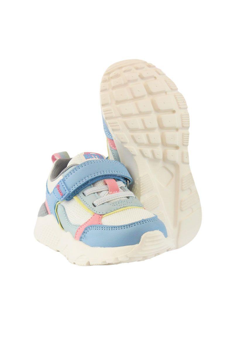 Zapatilla sport velcro elástico kids niña 874-3