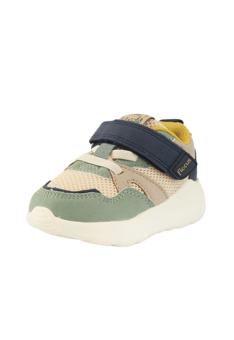Zapatilla sport velcro elástico principiante niño 846-1