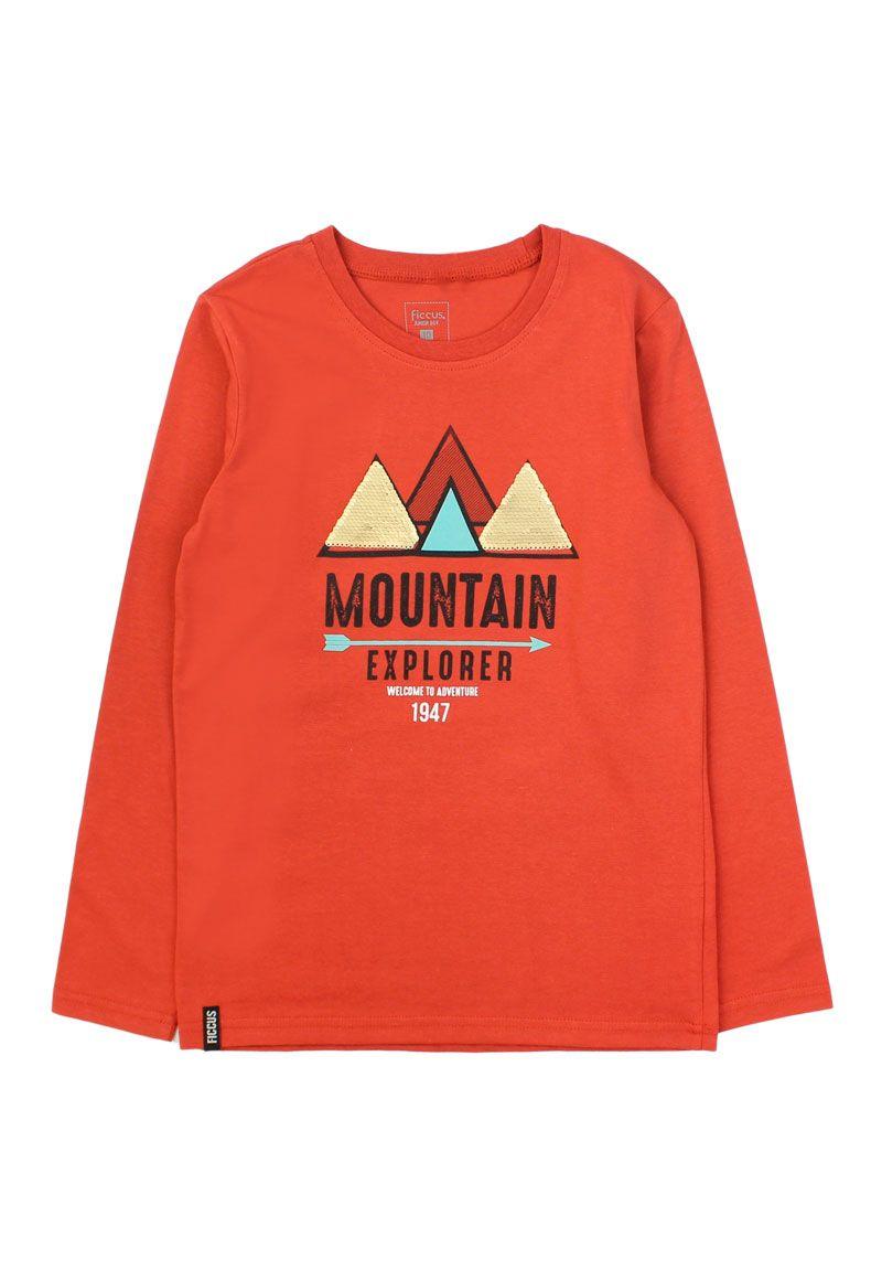 Polera junior niño lentejuelas day to day 751 W24b-0