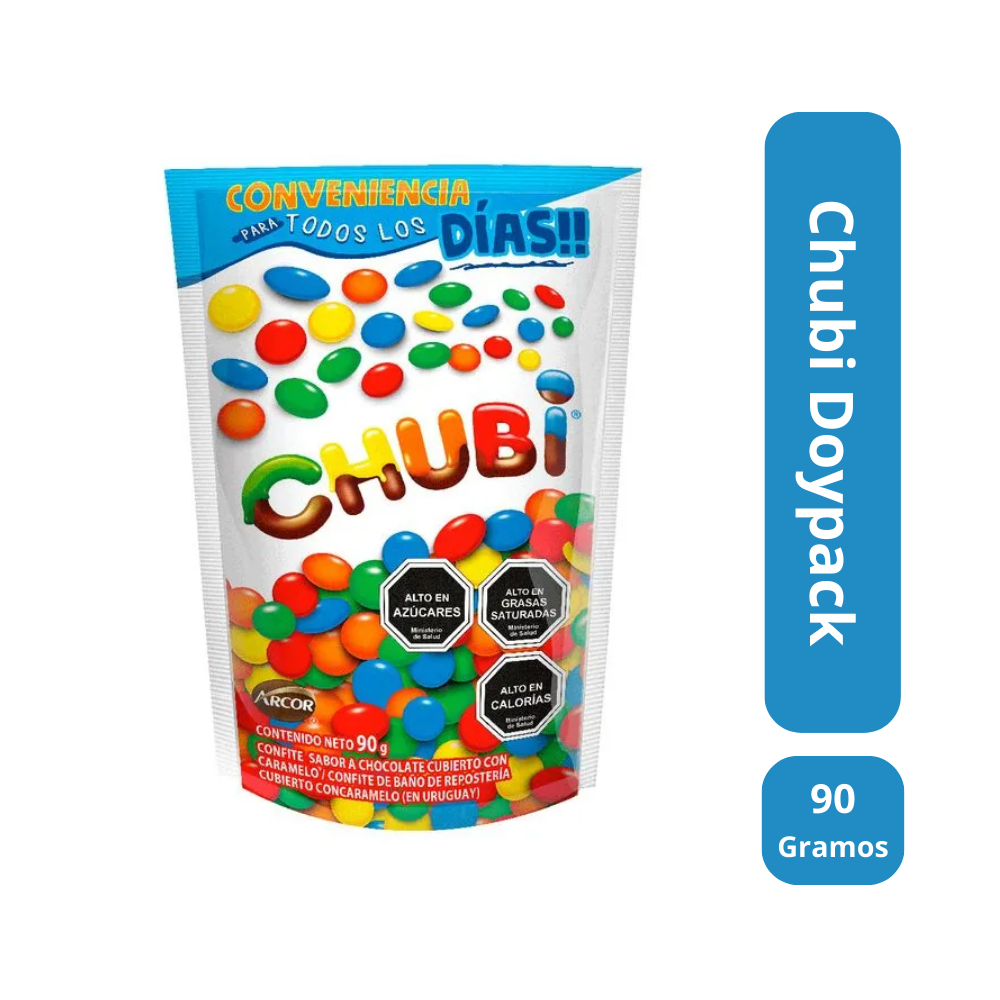 Arcor Doypack Chubi 90 gramos-0