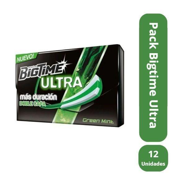 Arcor Chicle Bigtime Ultra greeen 12 x 288 gr-0