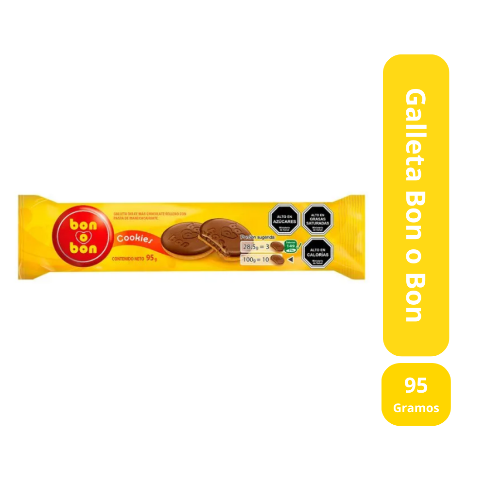 Arcor Galletas Bon o Bon Leche 95 gramos-1