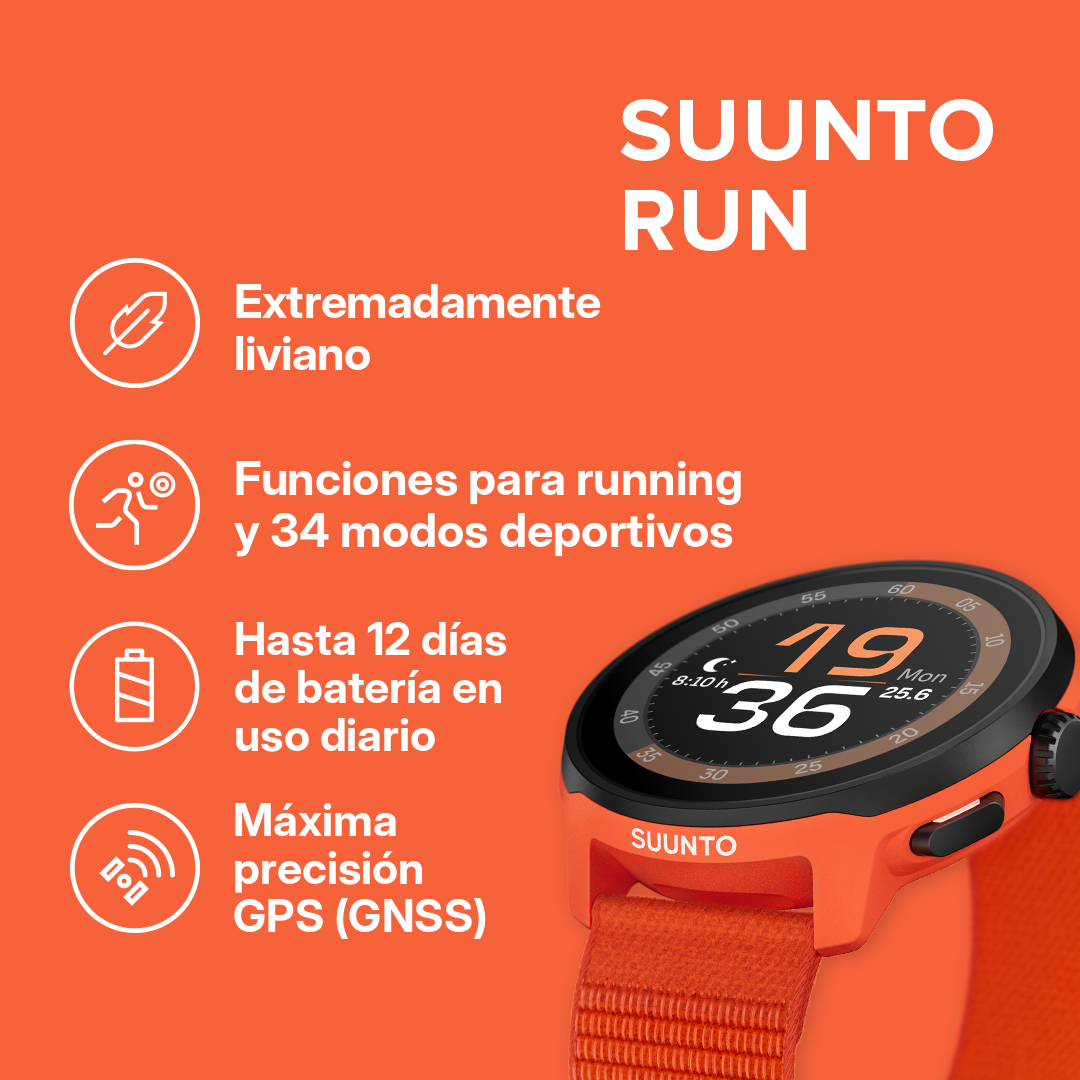 Reloj SUUNTO Run correa Textil-4