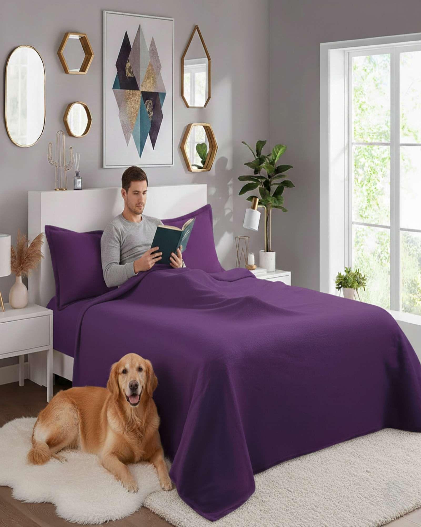 Set de Sábanas de Polar 2 Plazas Invierno Extra Suave 09-2