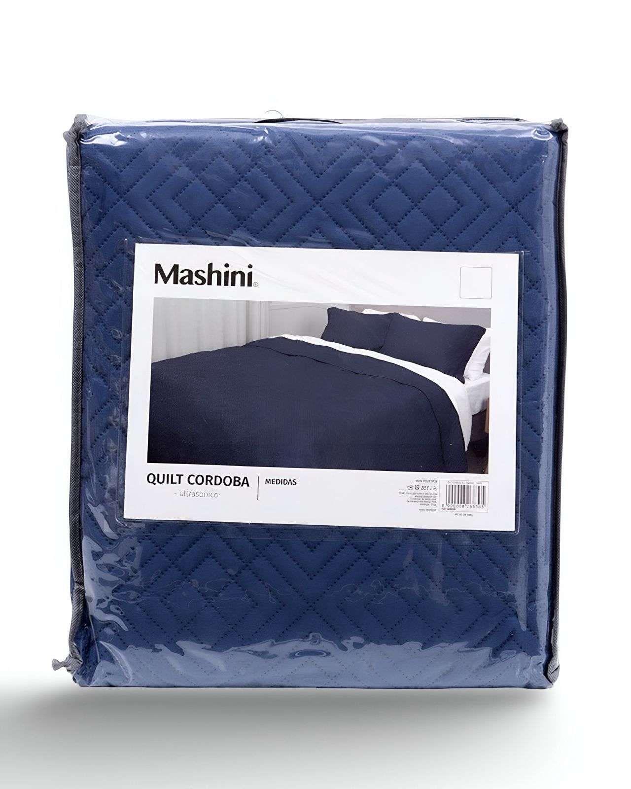 Cubrecama Quilt Cordoba 2 plazas Mashini M005-3