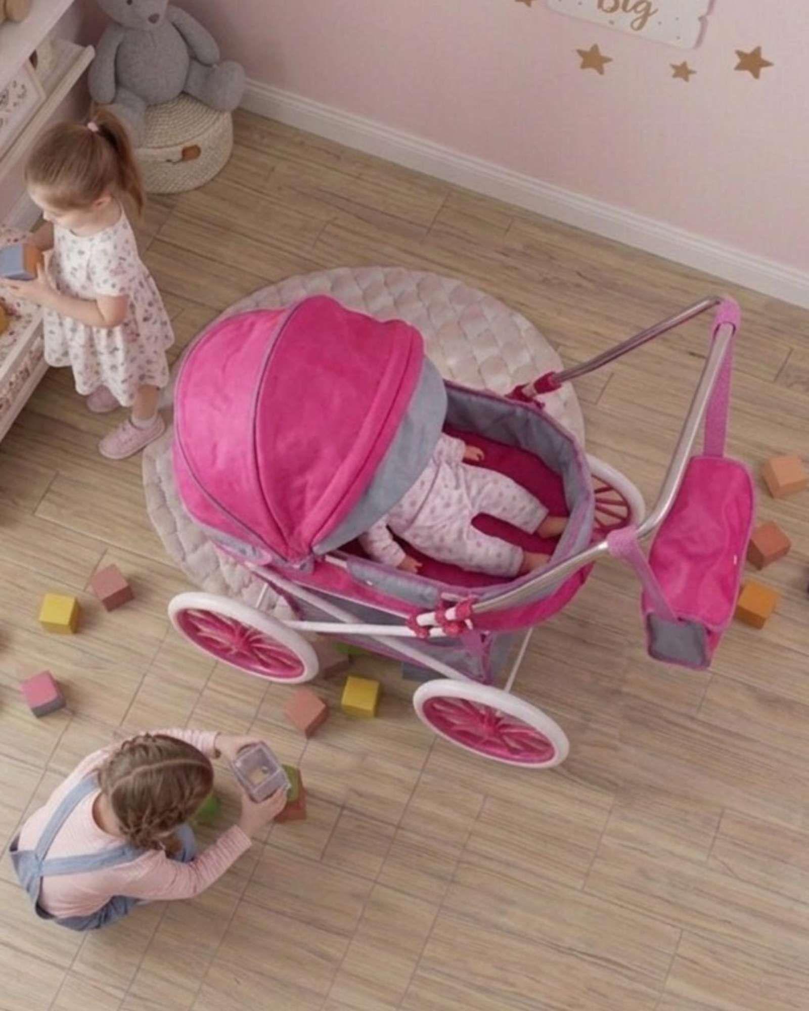 Coche de Muñecas infantil bolso de regalo Estilo Clásico02-3