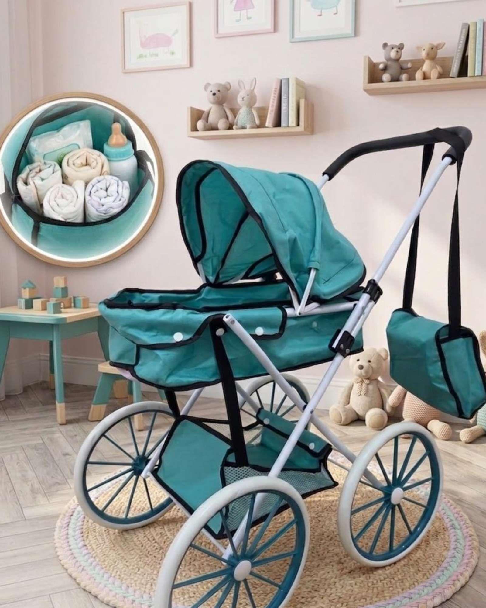 Coche de Muñecas infantil bolso de regalo Estilo Clásico05-1