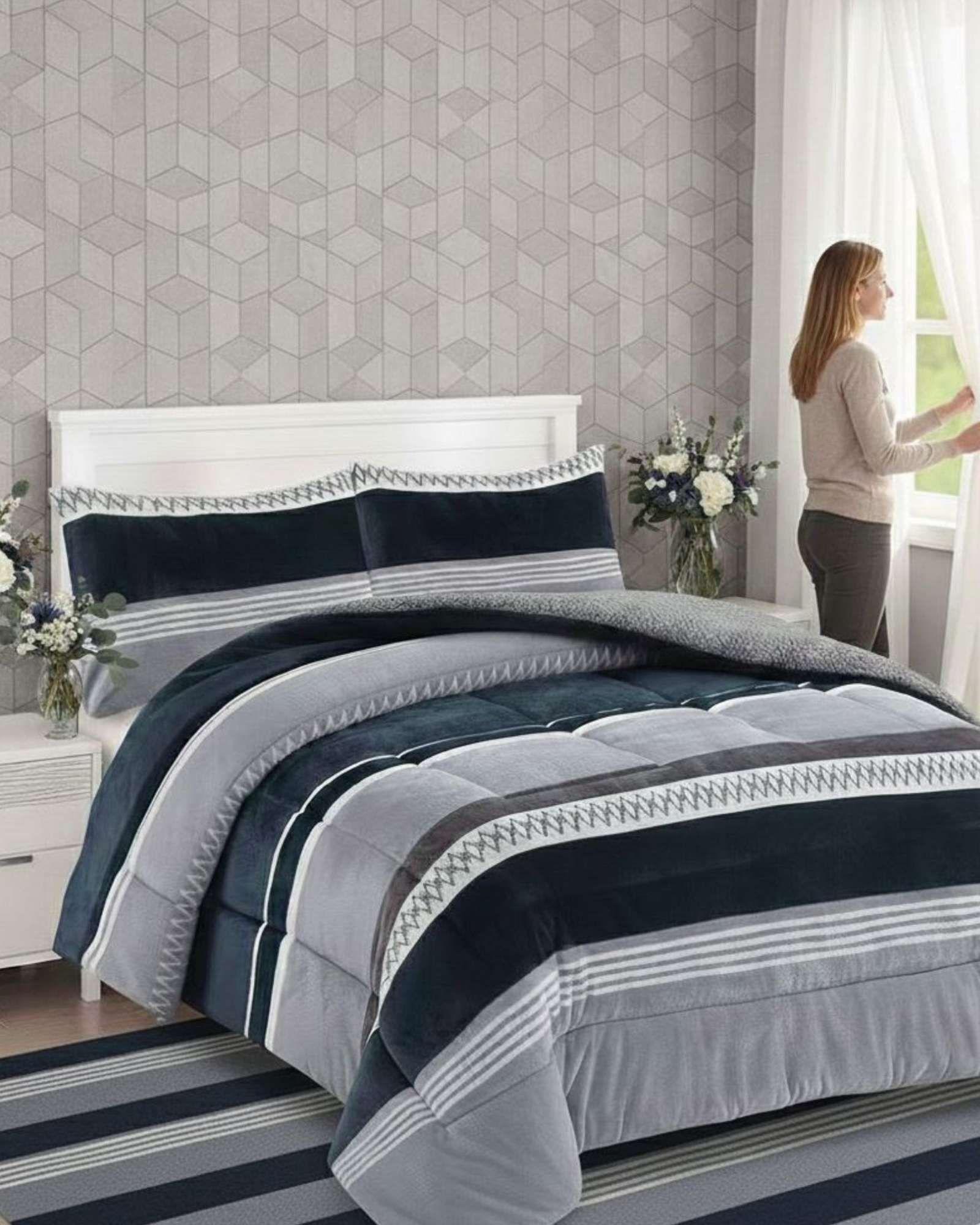 Cubrecama Invierno Chiporro plaza y Media Premium A20-2