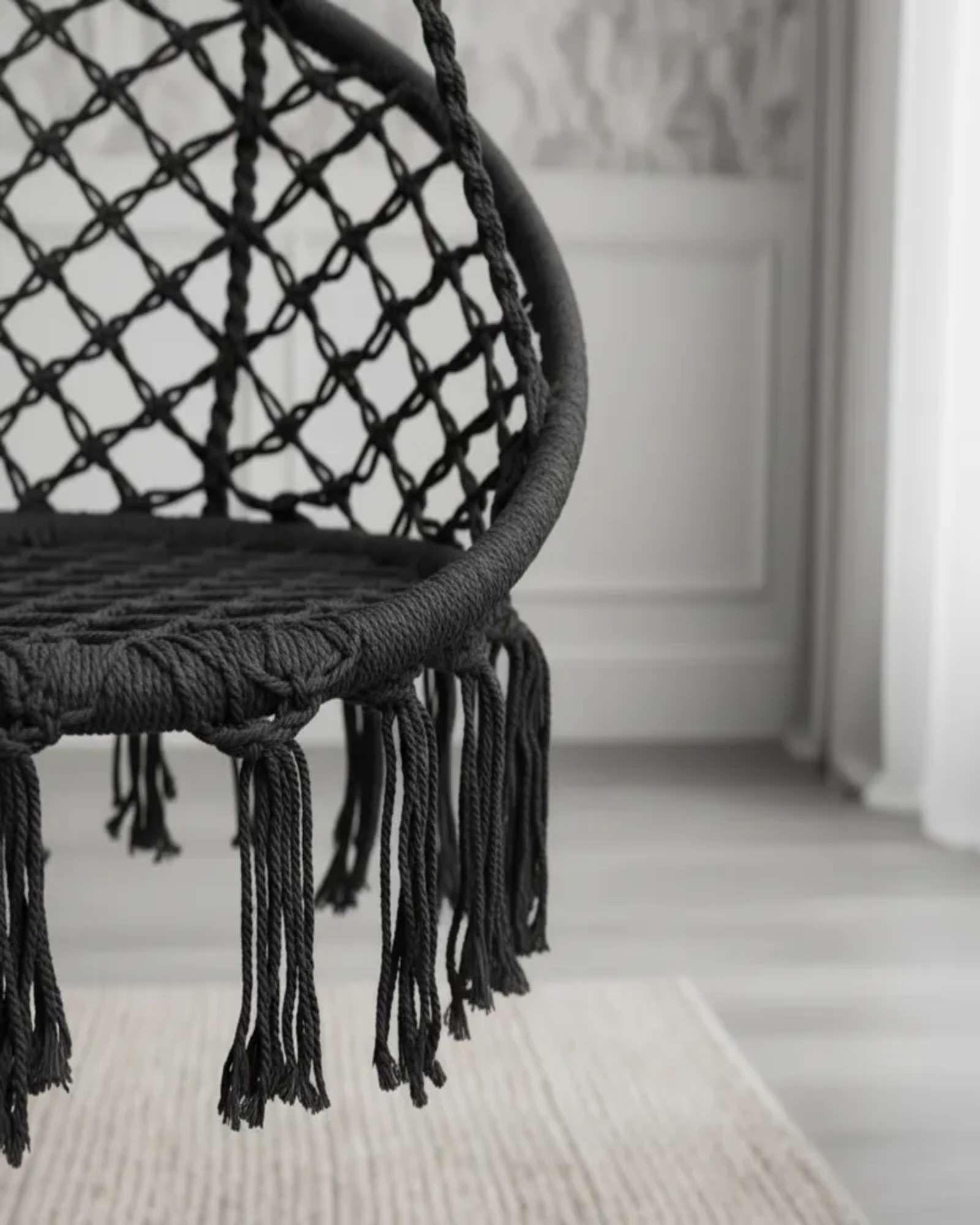 Silla Colgante de Terraza con 2 Cojines de Confort Diseño Reforzado 04-3