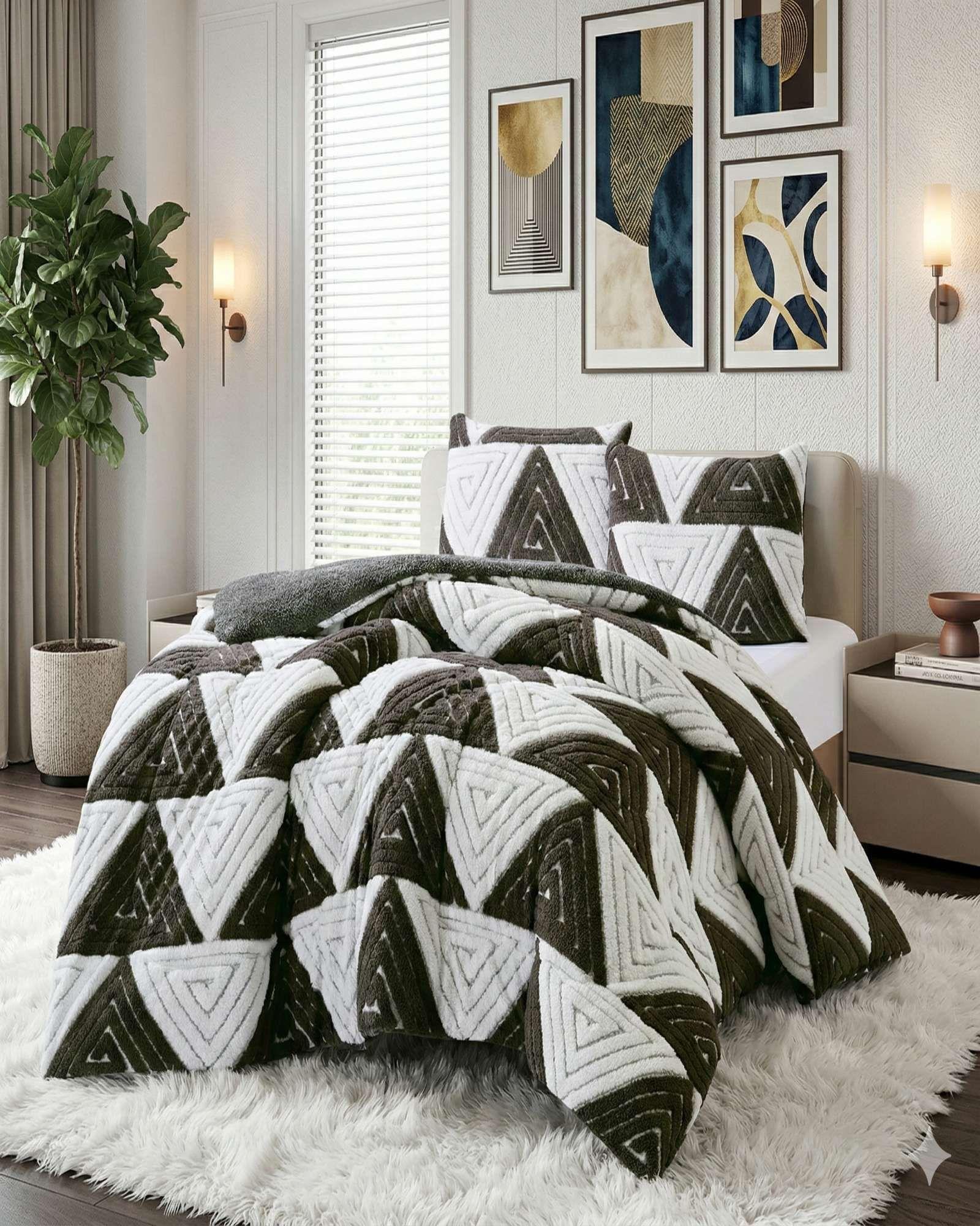 CUBRECAMA CHIPORRO KING INVIERNO JACQUARD PREMIUM  EXTRA SUAVE C1-3