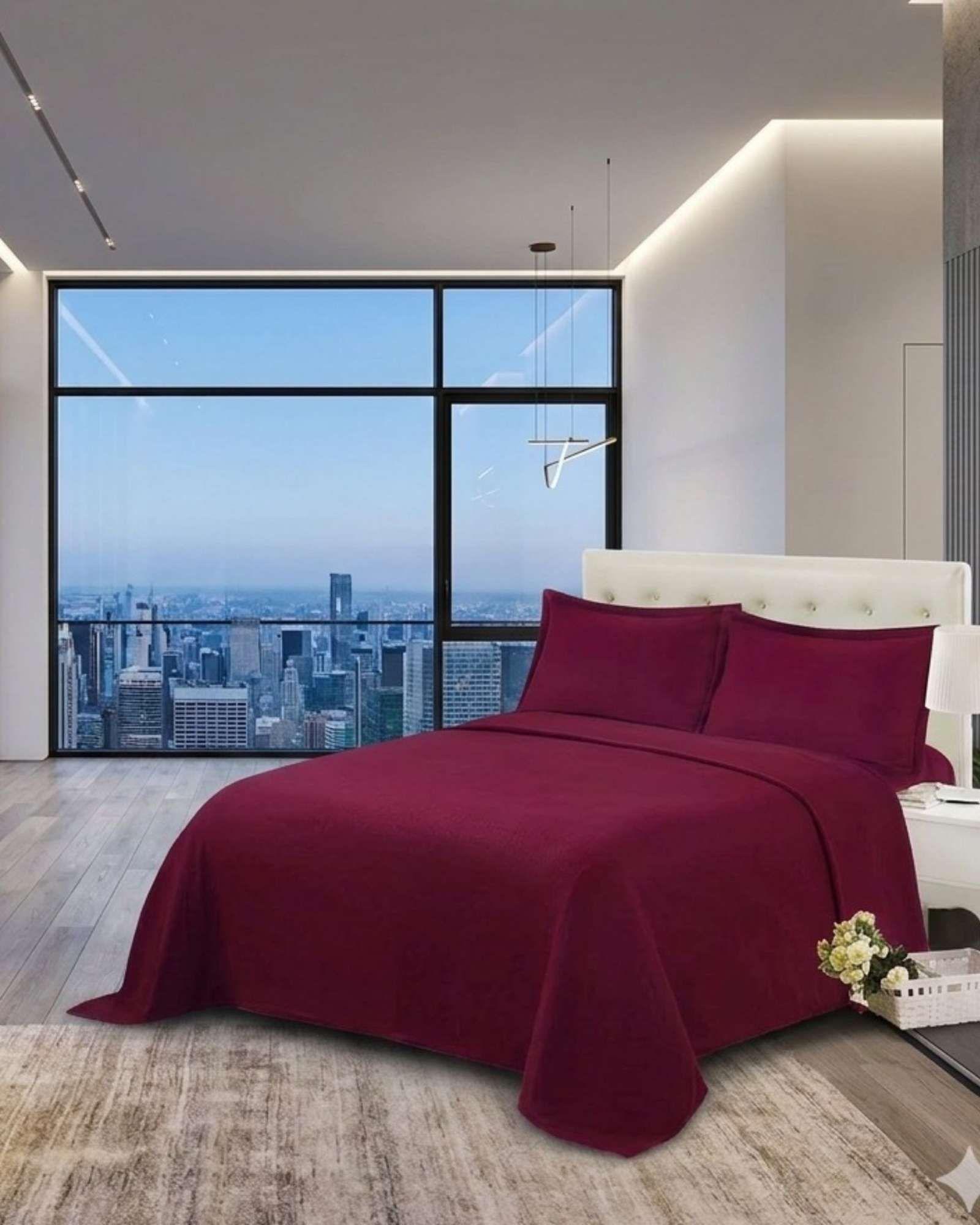 Juego de Sábanas De Polar Térmicas Invierno king A6-2