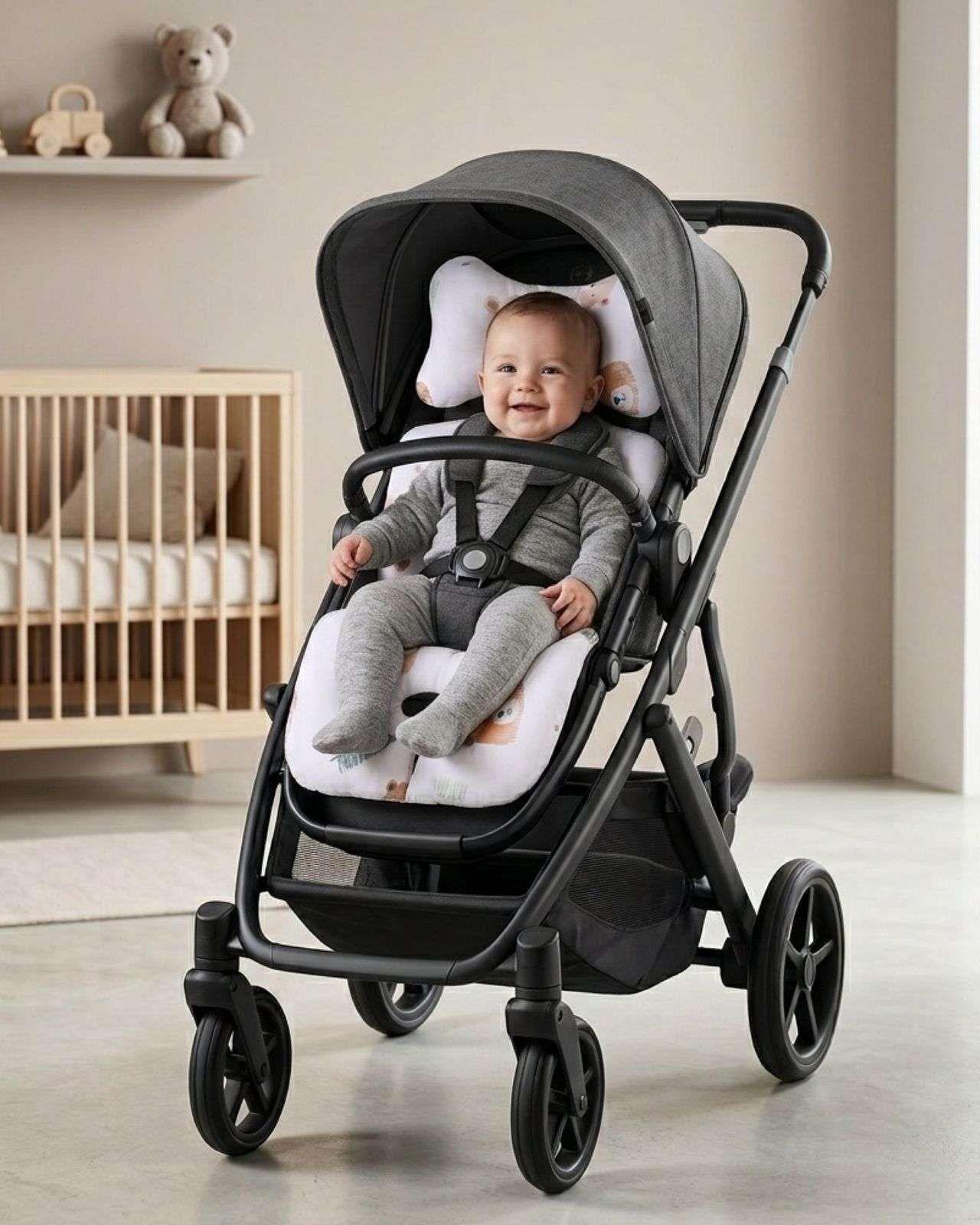 Cojín Reductor Universal Acolchado para Coche y Silla de Auto A01-3