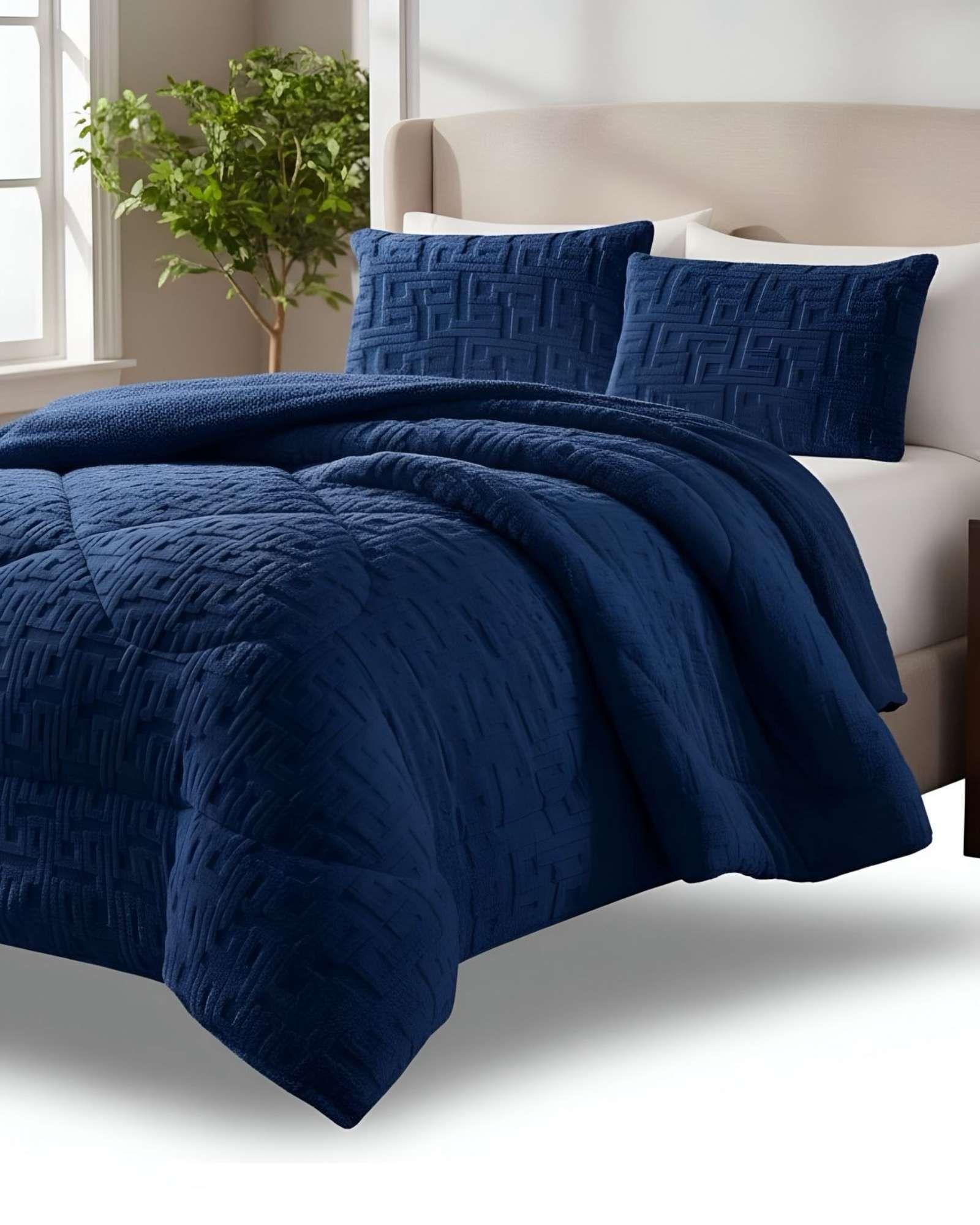 Cubrecama Acolchado con chiporro diseño Texturizado King K14-4