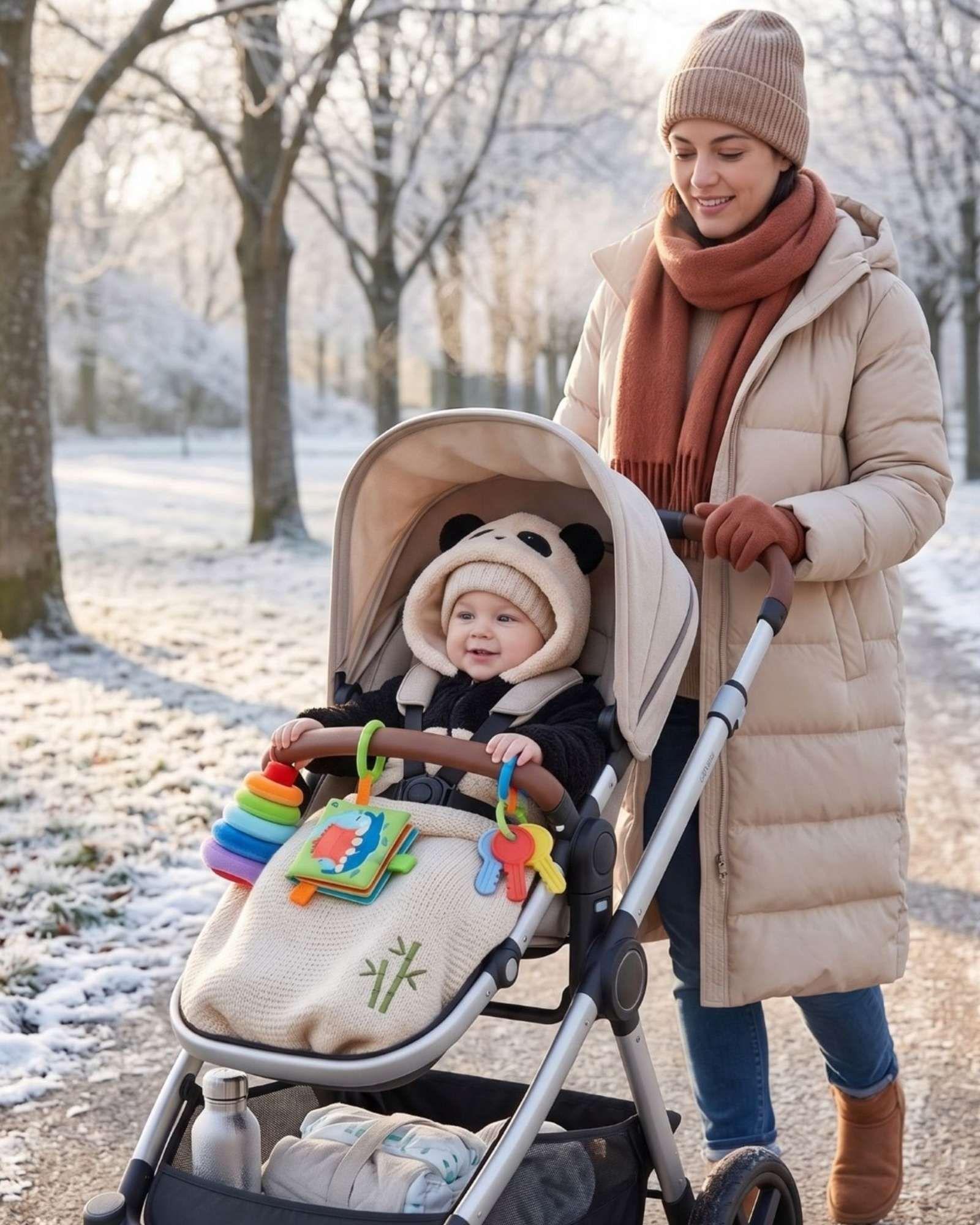 Pijama Osito Peluche Bebé Enterito Térmico Acolchado Invierno-2