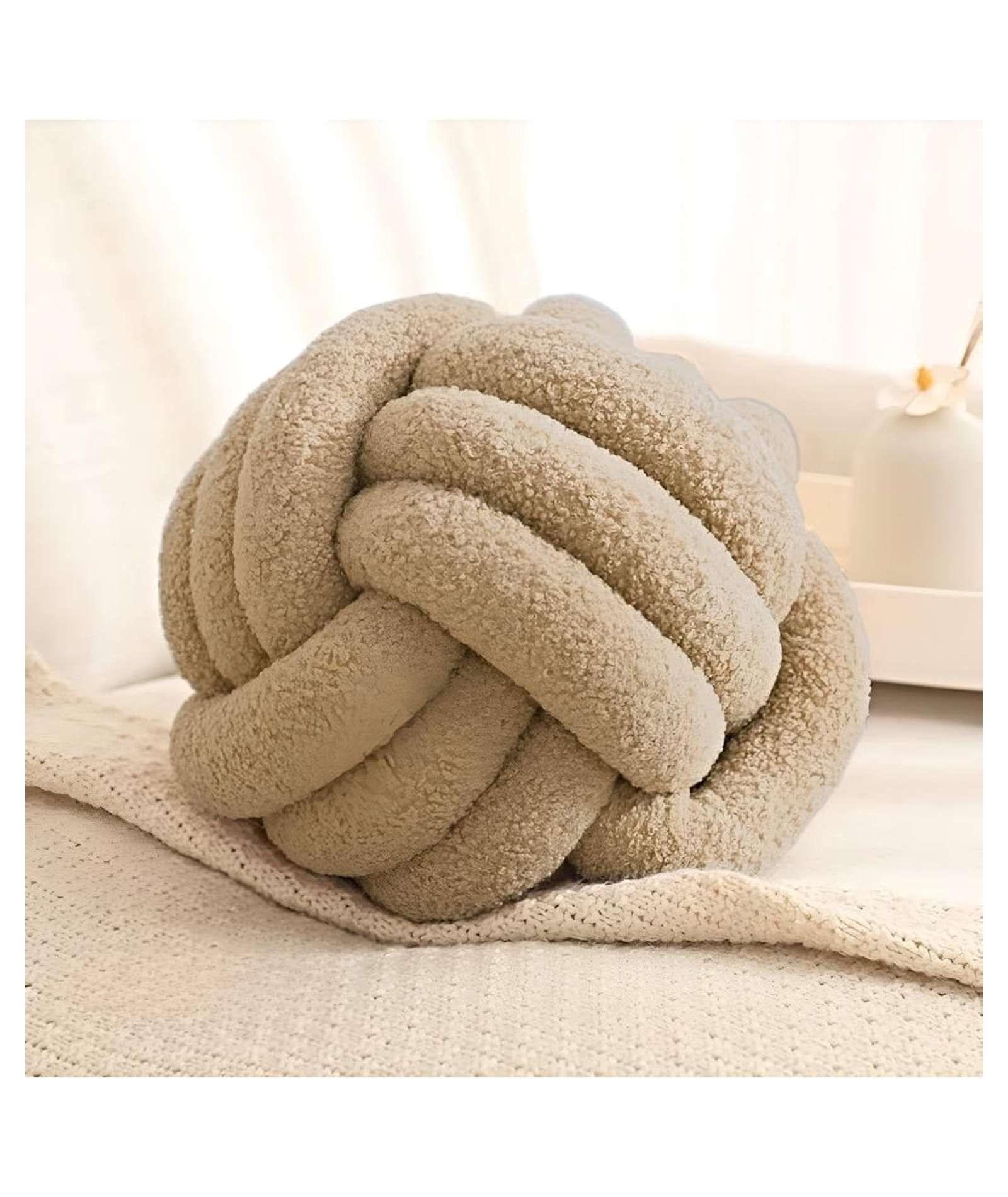 ALMOHADA COJIN NUDO BEIGE 22 CM-2