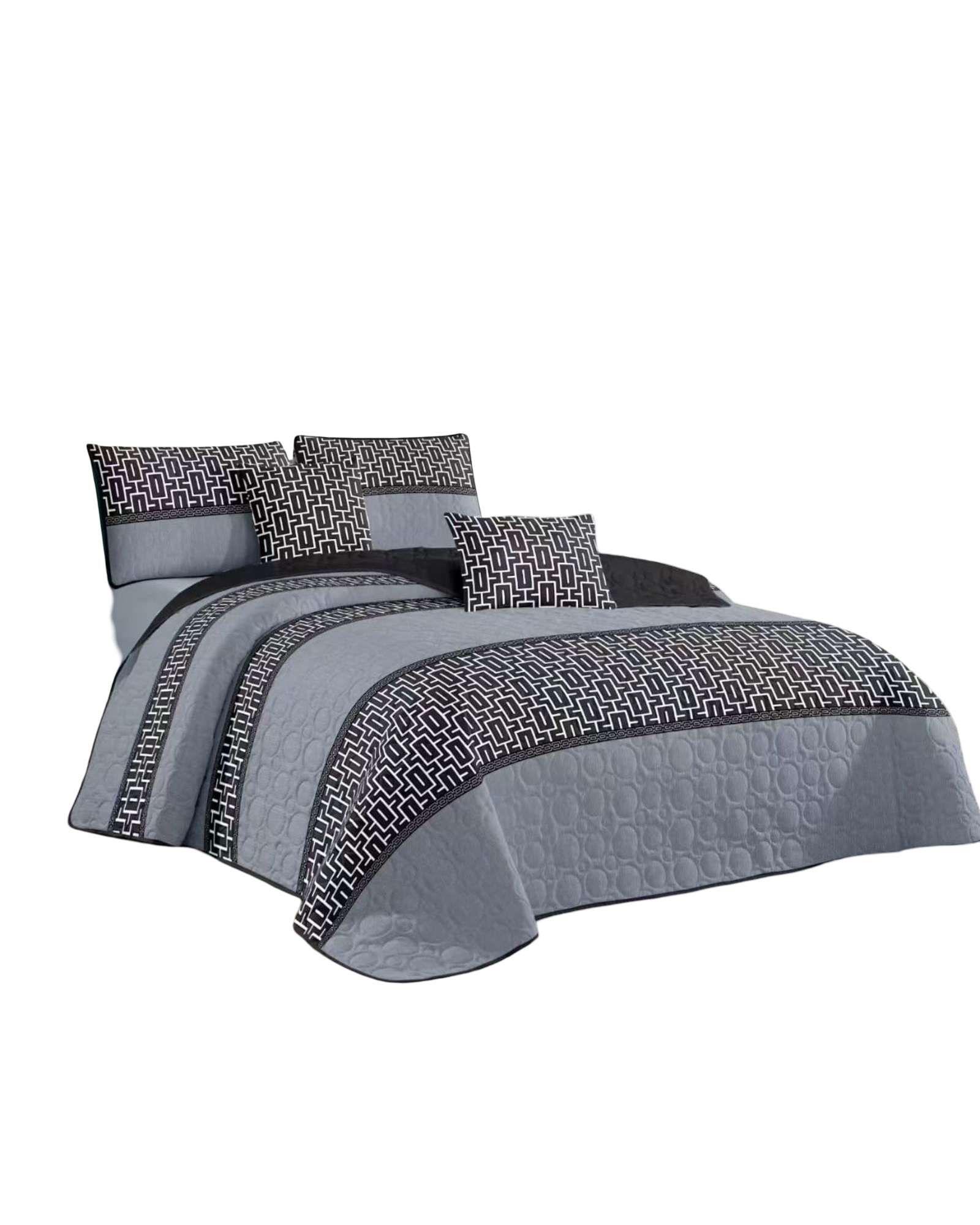 CUBRECAMA QUILT PRIMAVERA VERANO PLAZA Y MEDIA D6-0