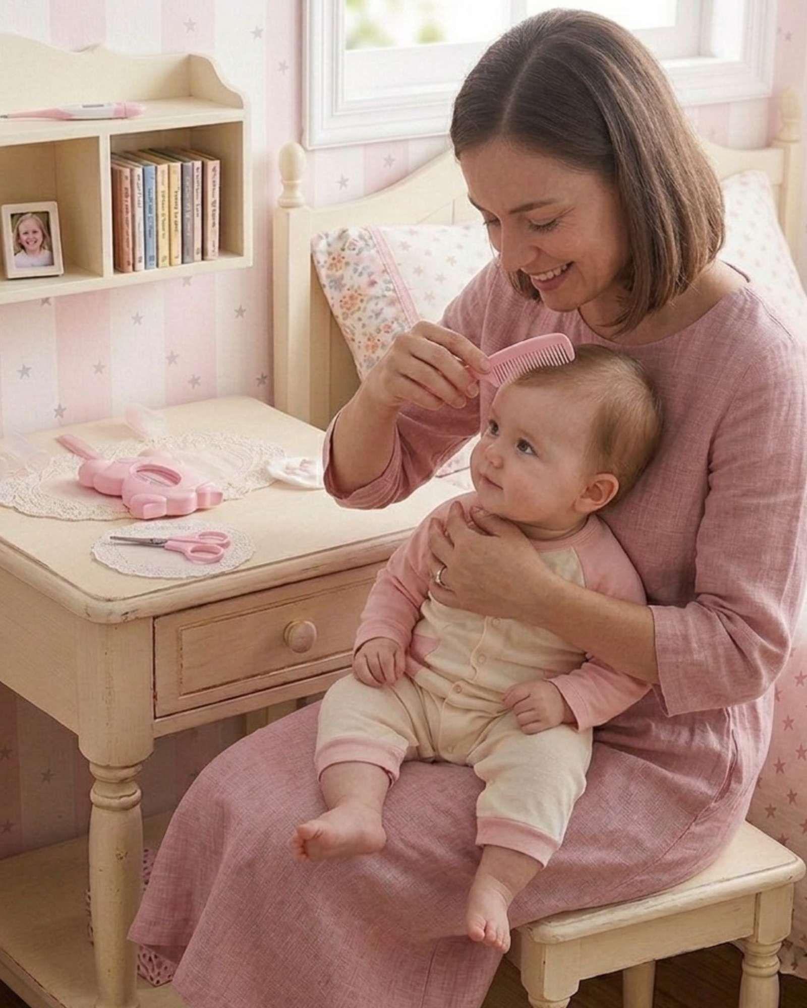 SET DE HIGIENE Y CUIDADO PARA BEBE 13 PIEZAS ROSADO02-1