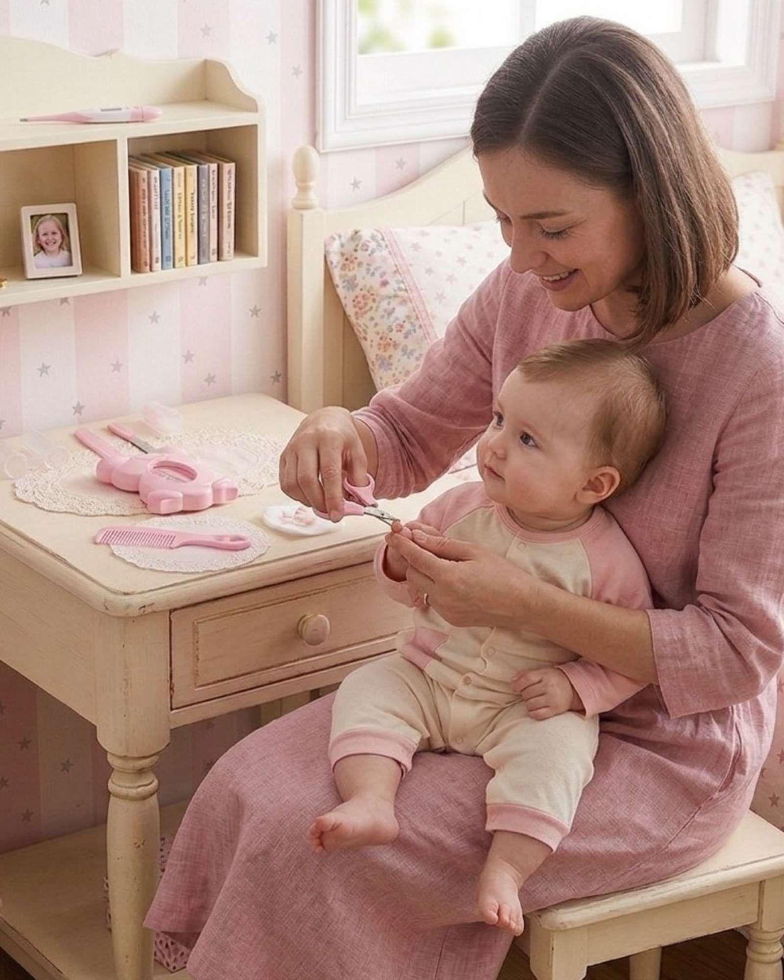 SET DE HIGIENE Y CUIDADO PARA BEBE 13 PIEZAS ROSADO02-2
