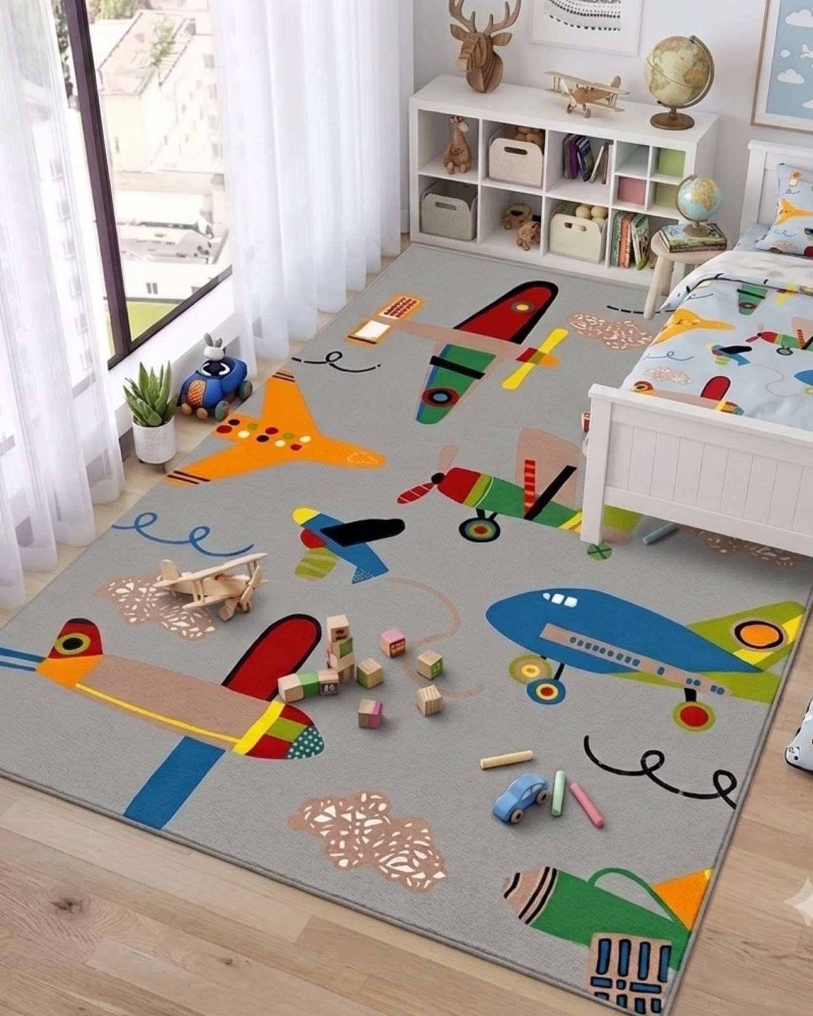 Tapete Infantil Decorativo 3D 120x180 cm Antideslizante -2