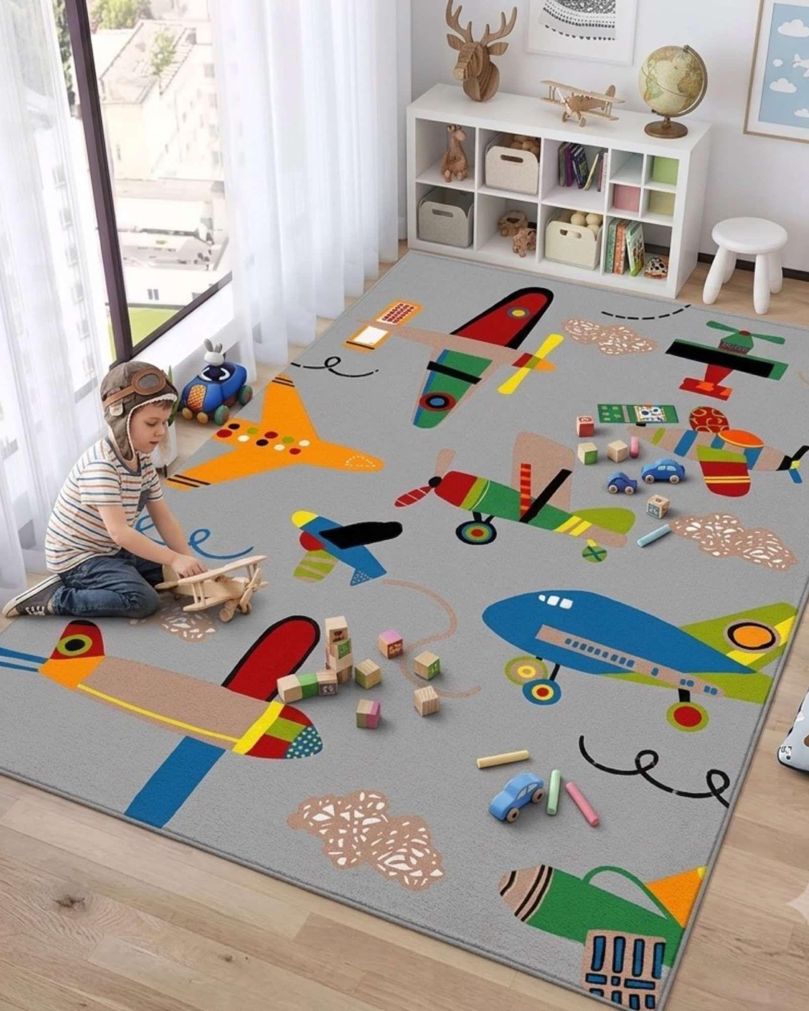 Tapete Infantil Decorativo 3D 120x180 cm Antideslizante -4