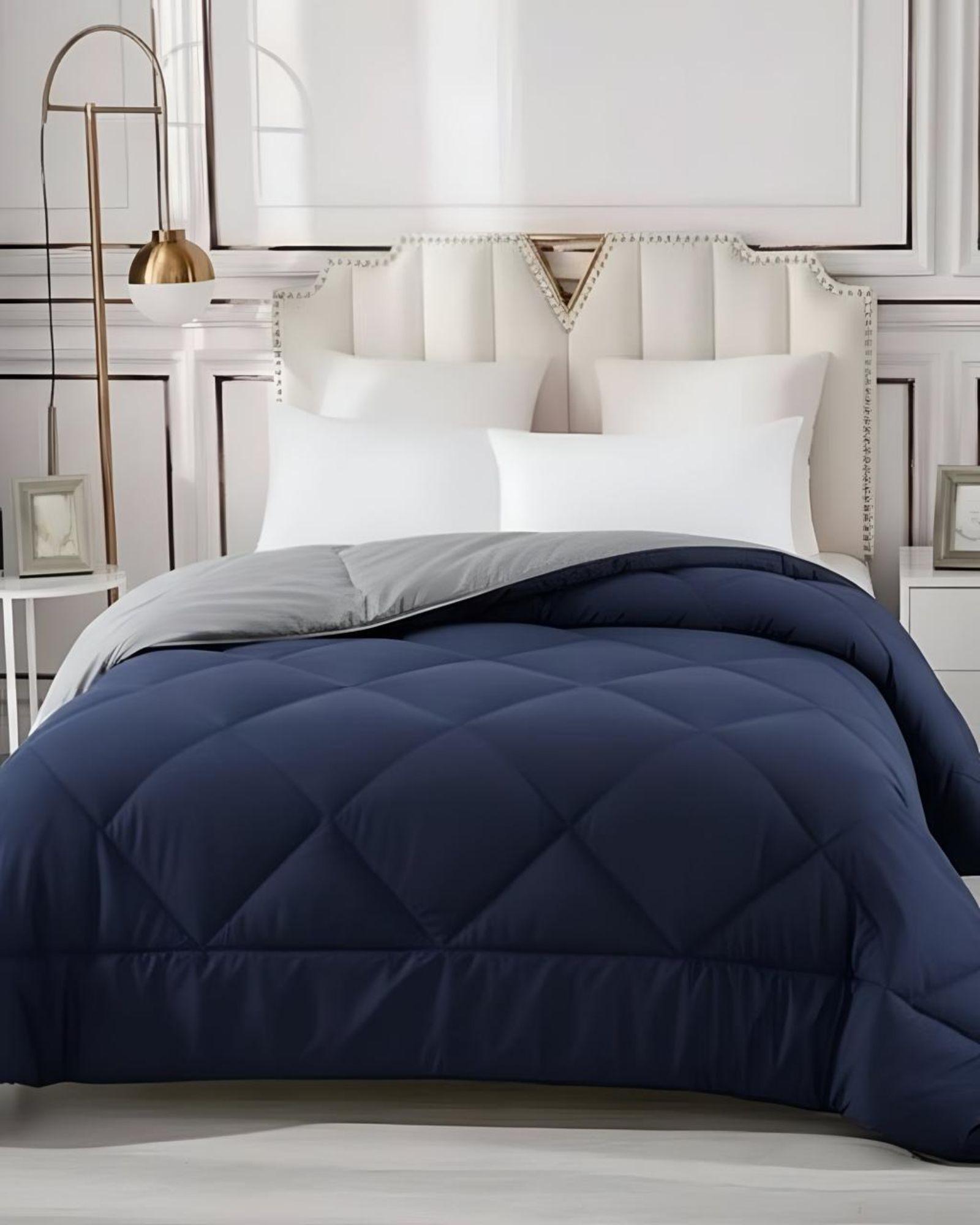 SET SÁBANAS MAS PLUMÓN NORDICO KING GRIS  230 CM X 250 CM-3