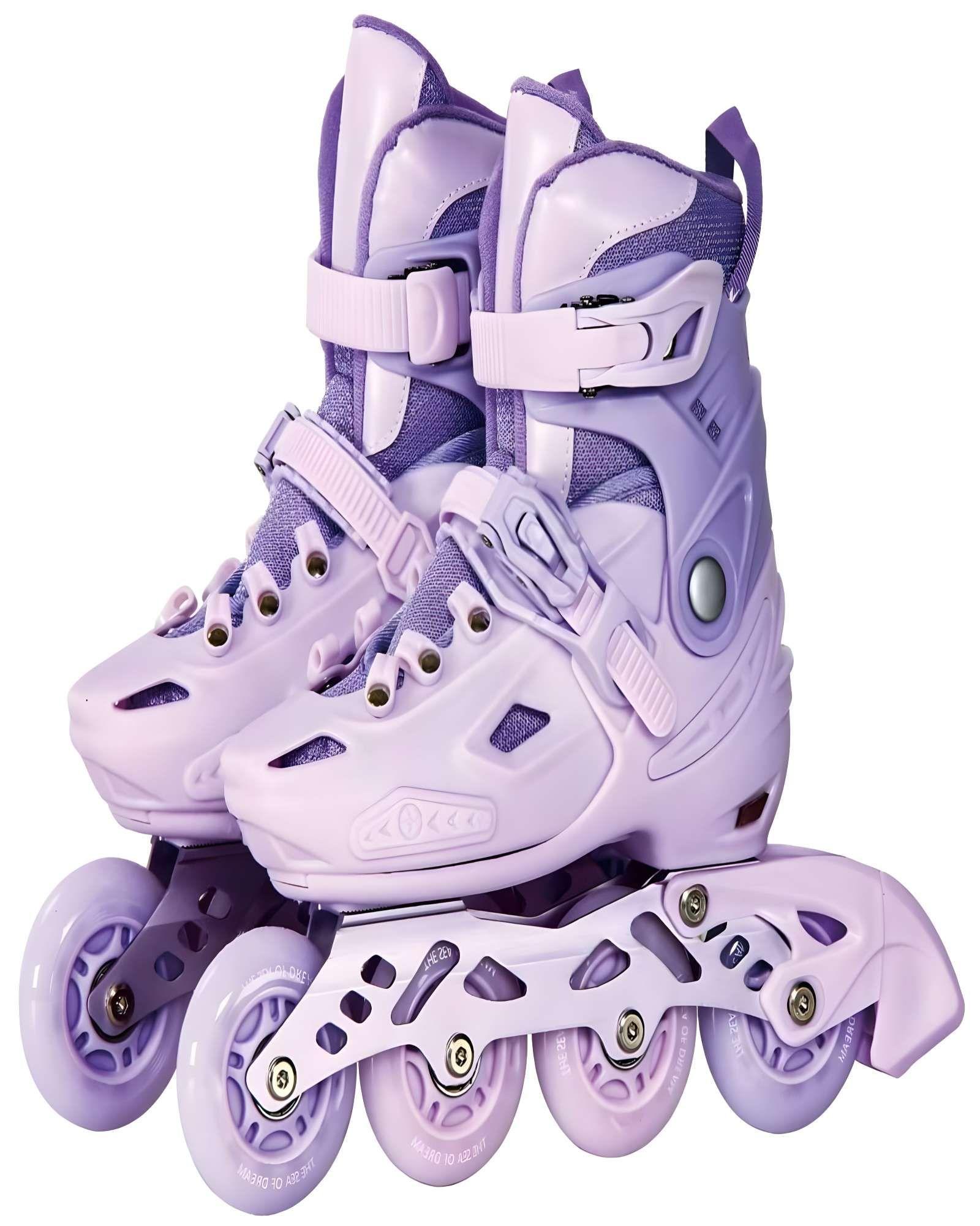 PATIN LINEAL CON LUCES Y KIT TALLA M 35-38 A20-0