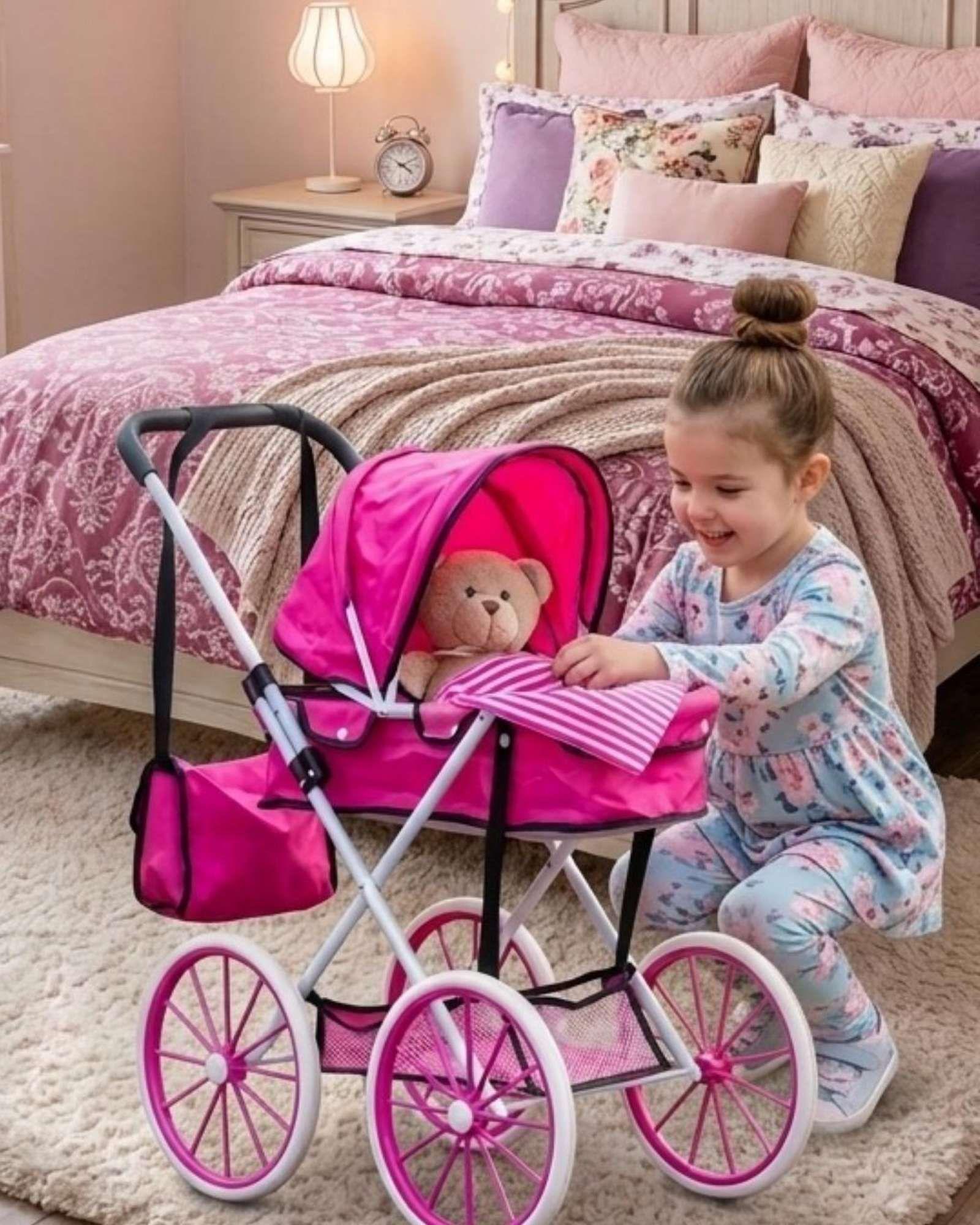 Coche de Muñecas infantil bolso de regalo Estilo Clásico03-0