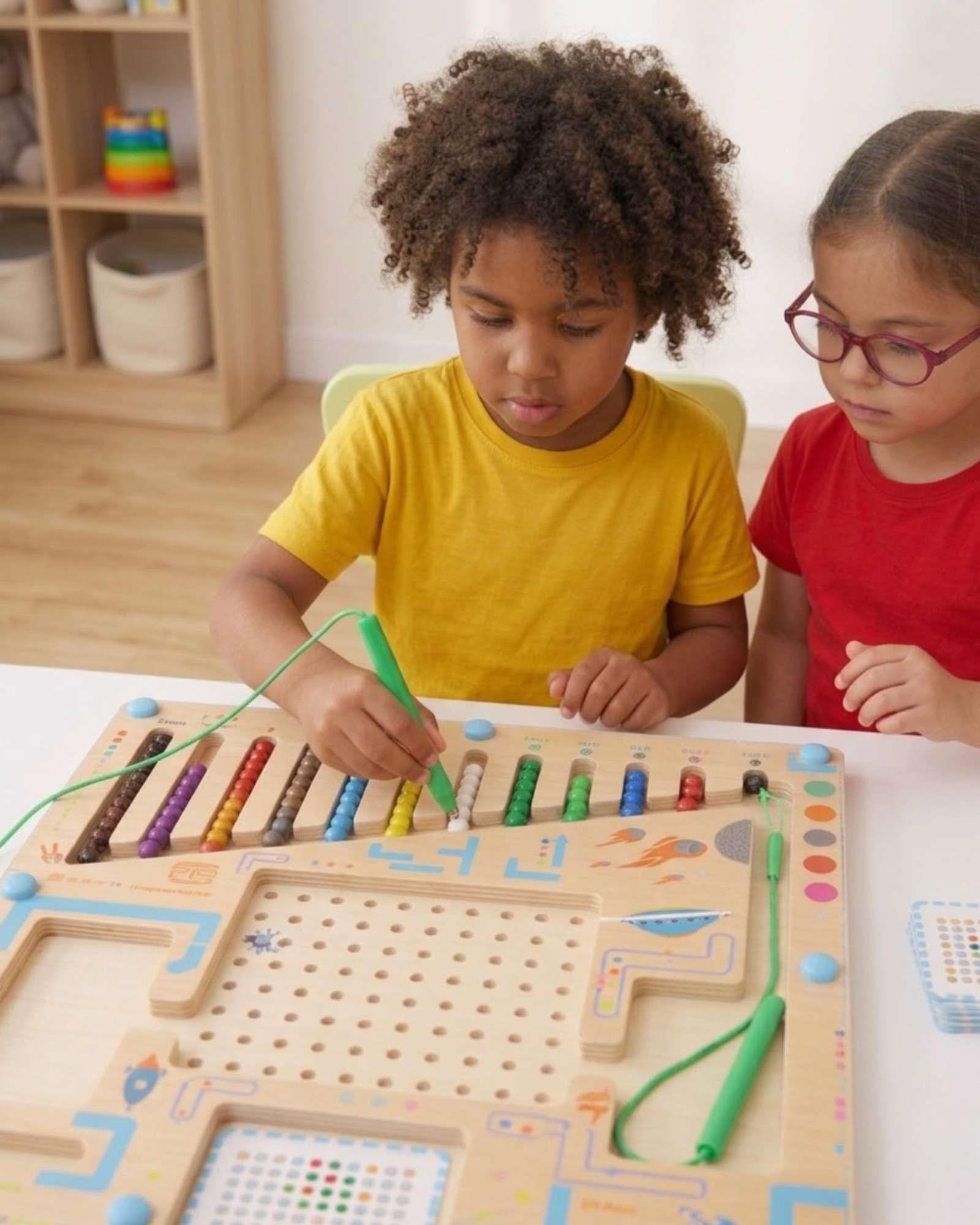 Juego Didáctico Tablero Magnético Montessori Aprende-2