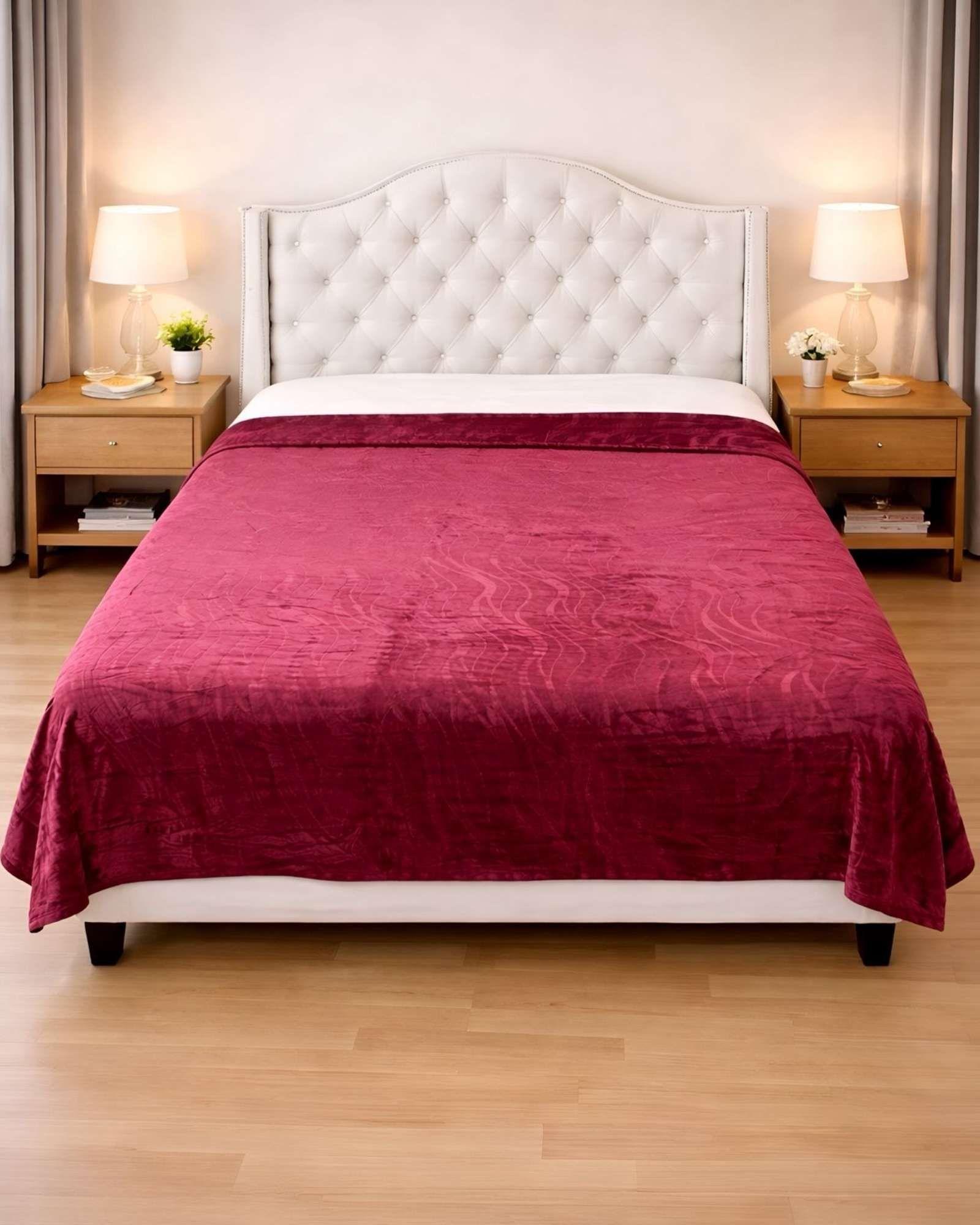 MANTAS FRAZADA DELGADA PLUSH PLAZA Y MEDIA A11-3