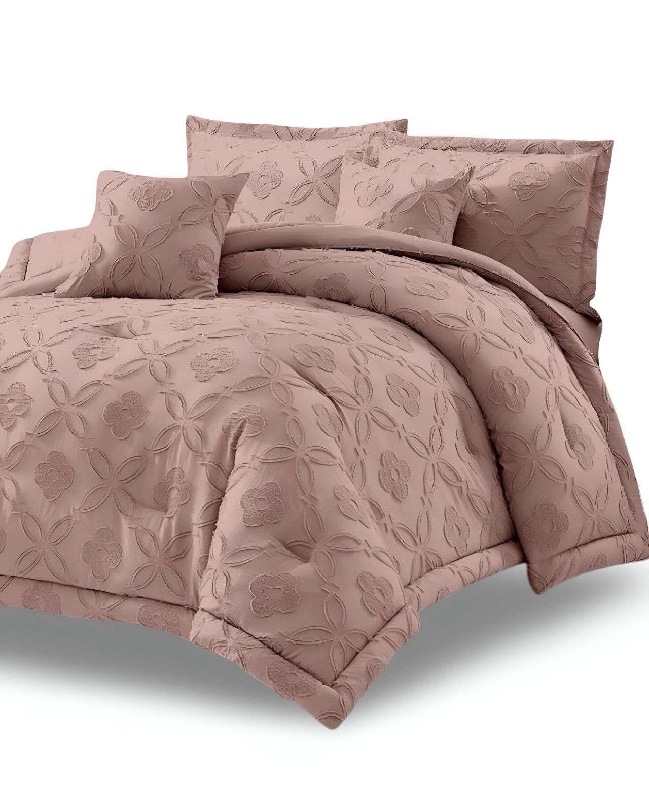 Quilt Decorativo King Cubrecama de Verano con Diseño Exclusivo 04-2
