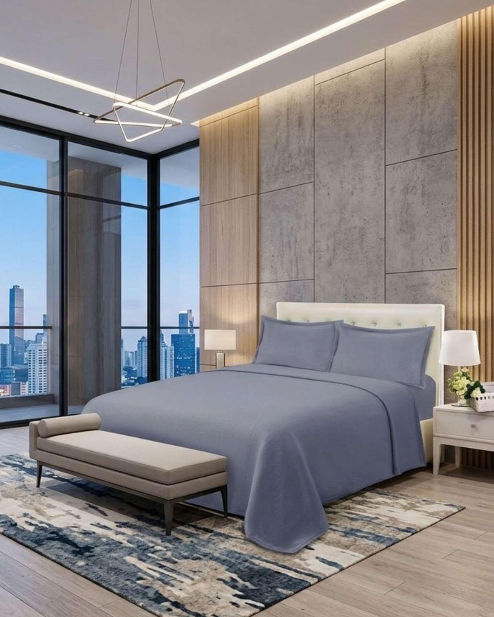 Juego de Sábanas De Polar Térmicas Invierno 2 plaza A4-2