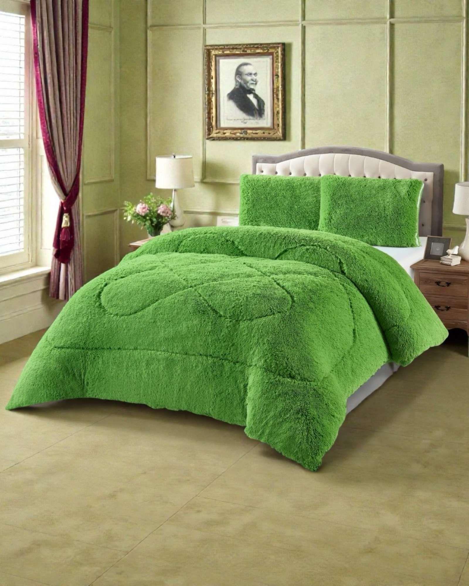 Cubrecama Otoño Invierno Chiporro Peludo Premium King 250 cm x 270 cm A87-3