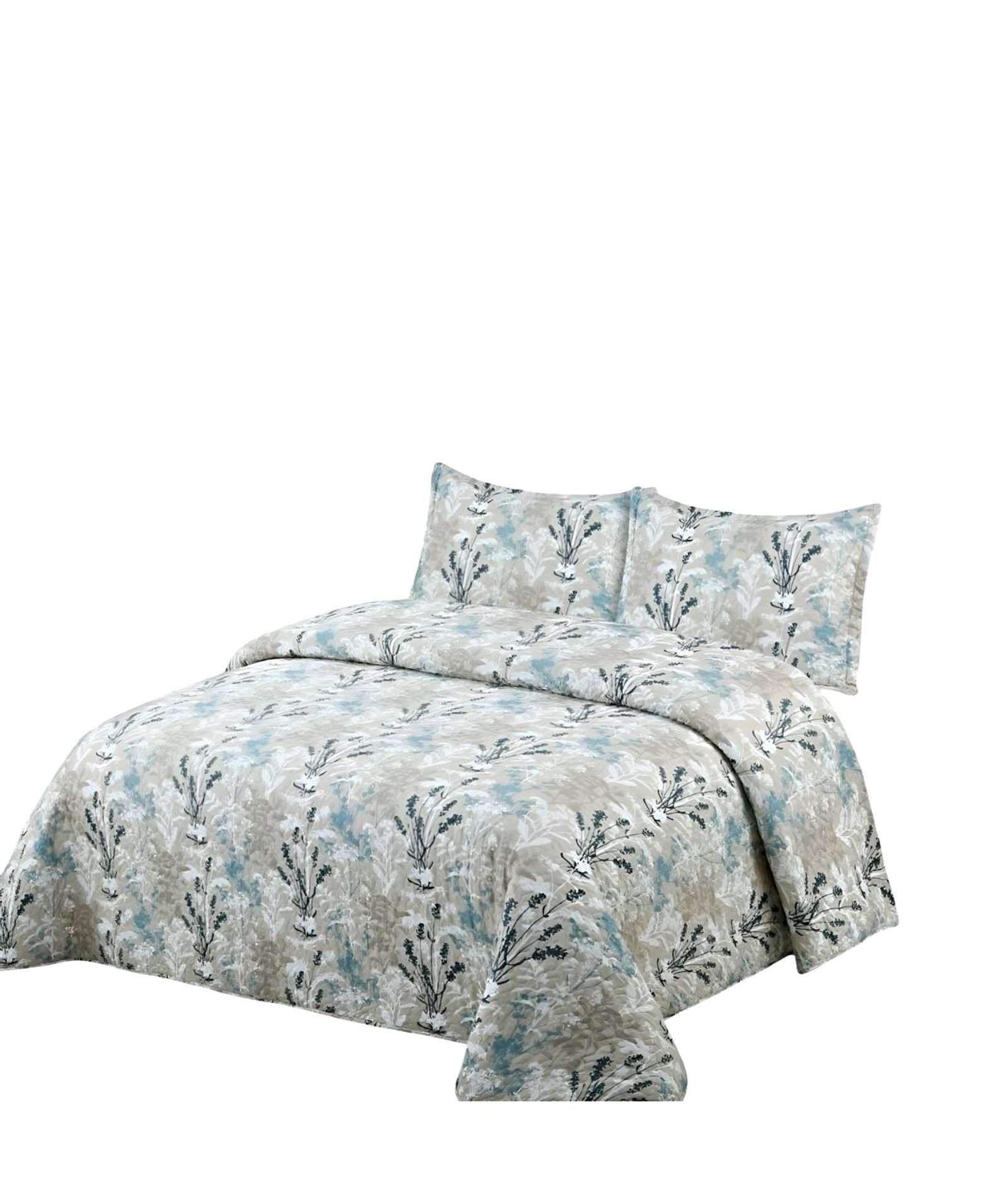 CUBRECAMA QUILT DE VERANO 2 PLAZAS A21-1