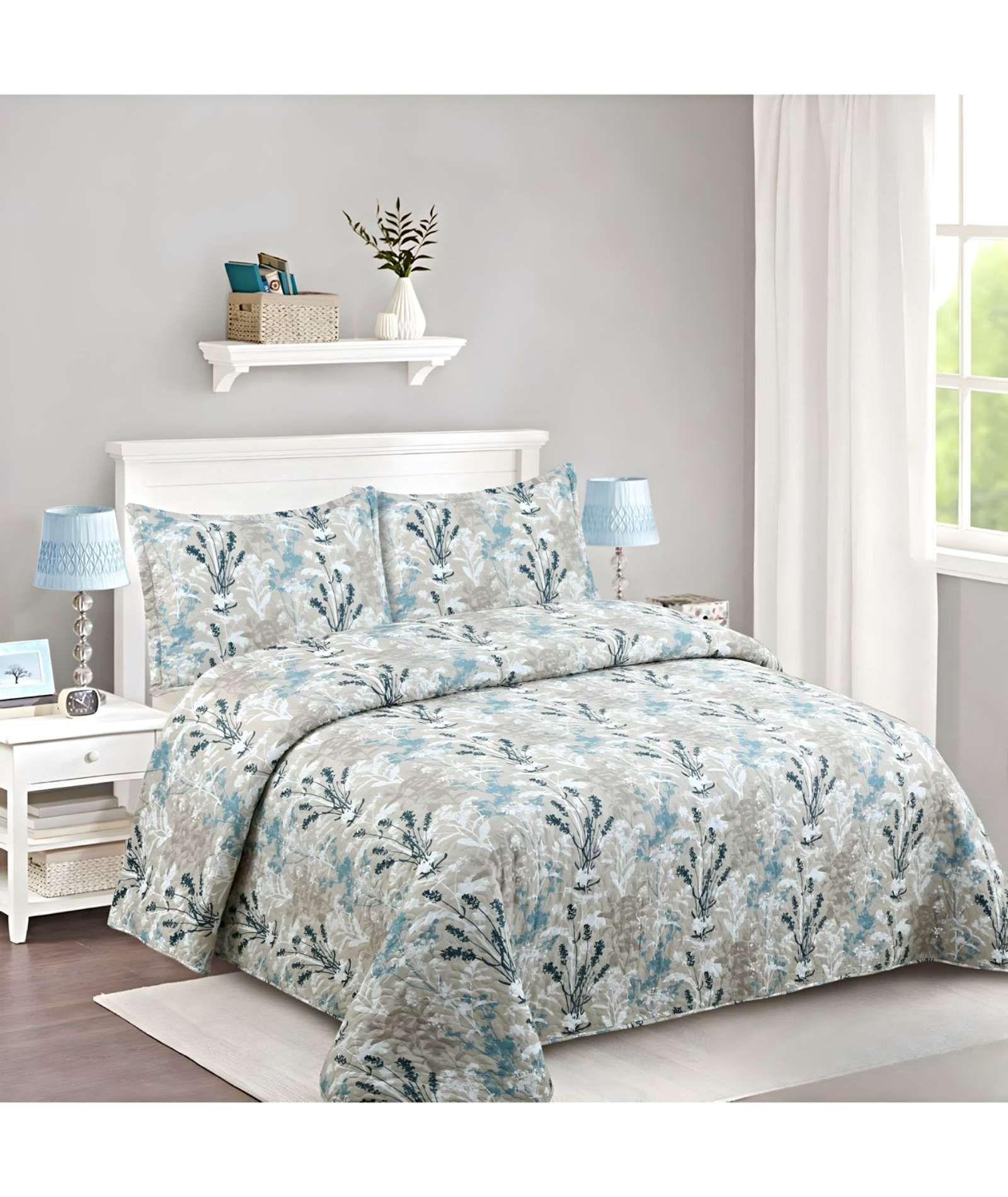 CUBRECAMA QUILT DE VERANO 2 PLAZAS A21-2