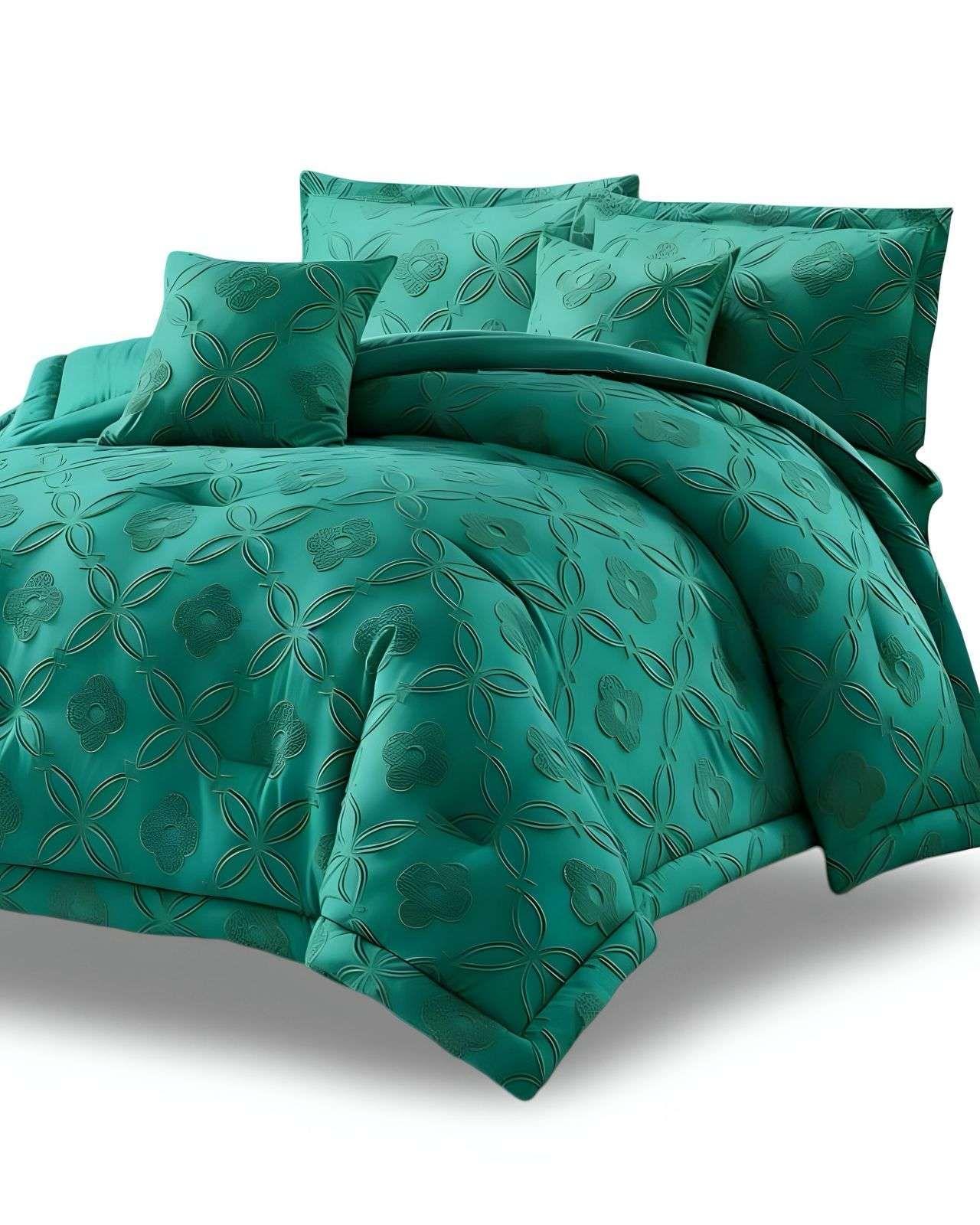 Quilt Decorativo Plaza y Media Cubrecama de Verano con Diseño Exclusivo 03-2