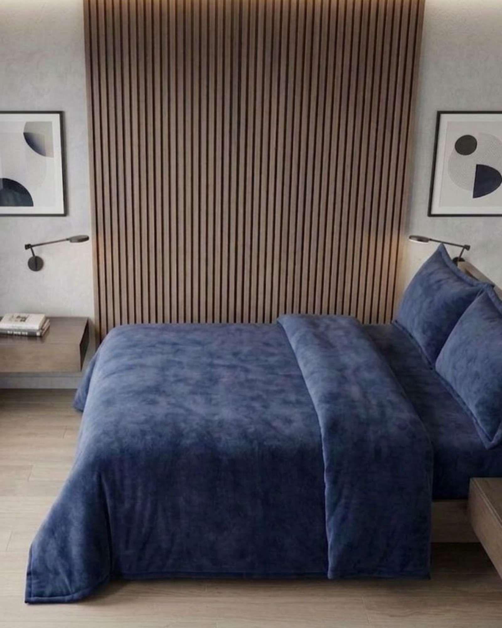 Set de Sábanas de Polar Invierno Térmicas Suavidad Premium King A04-4