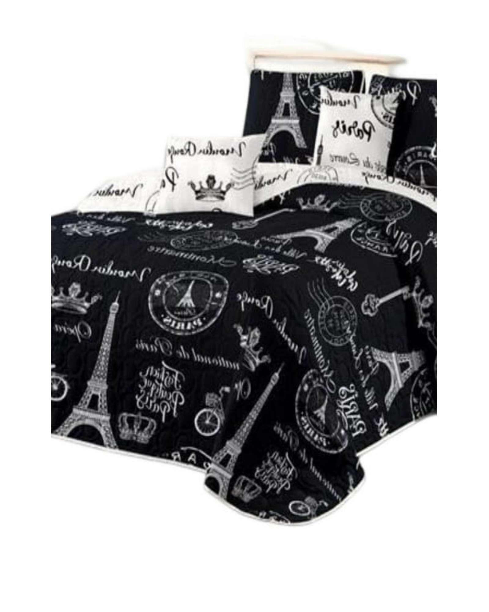 SABANA CON CUBRECAMA DE VERANO KING + 2 ALMOHADAS s63-4