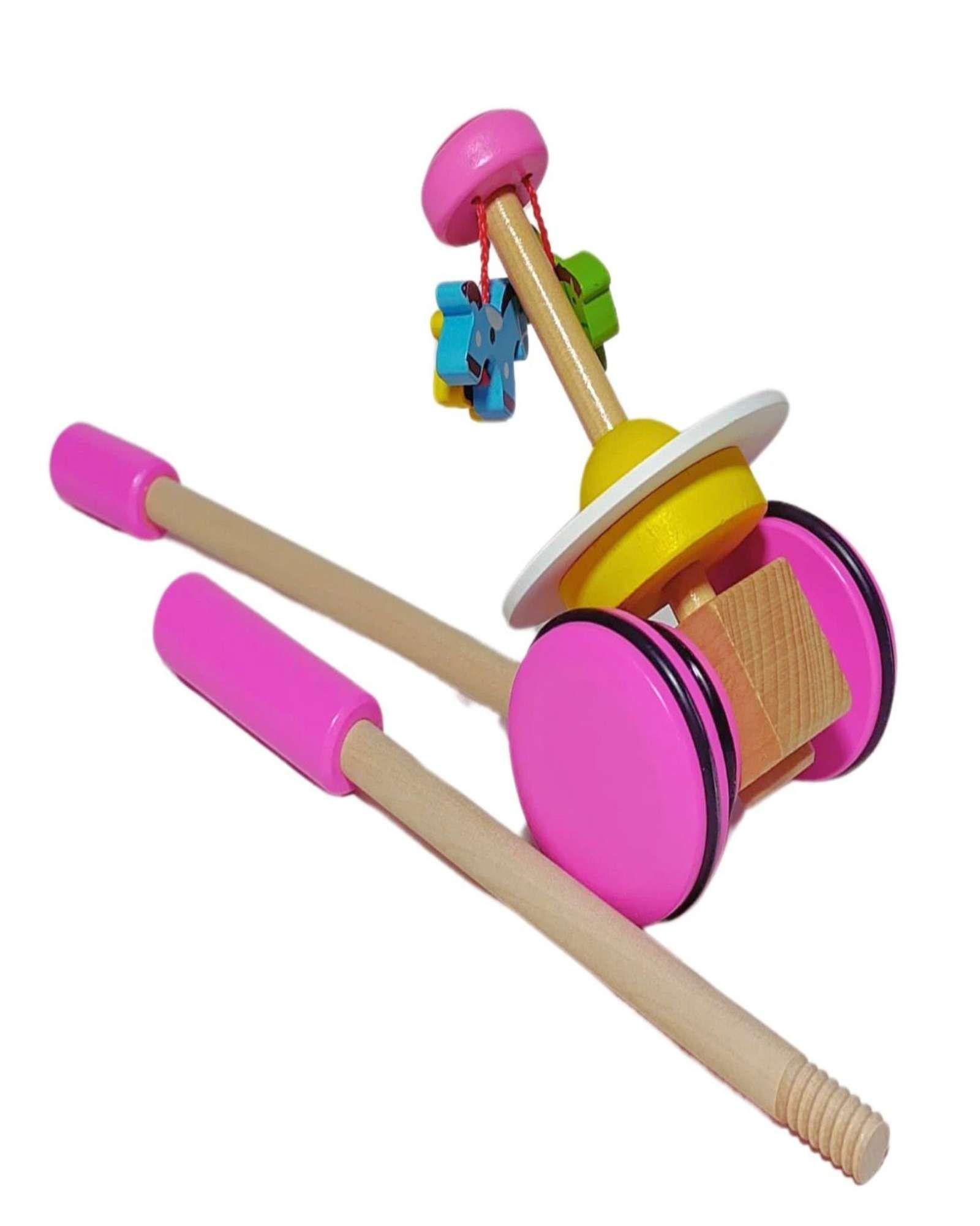 CORREPASILLO DE MADERA NIÑA ROSA-3