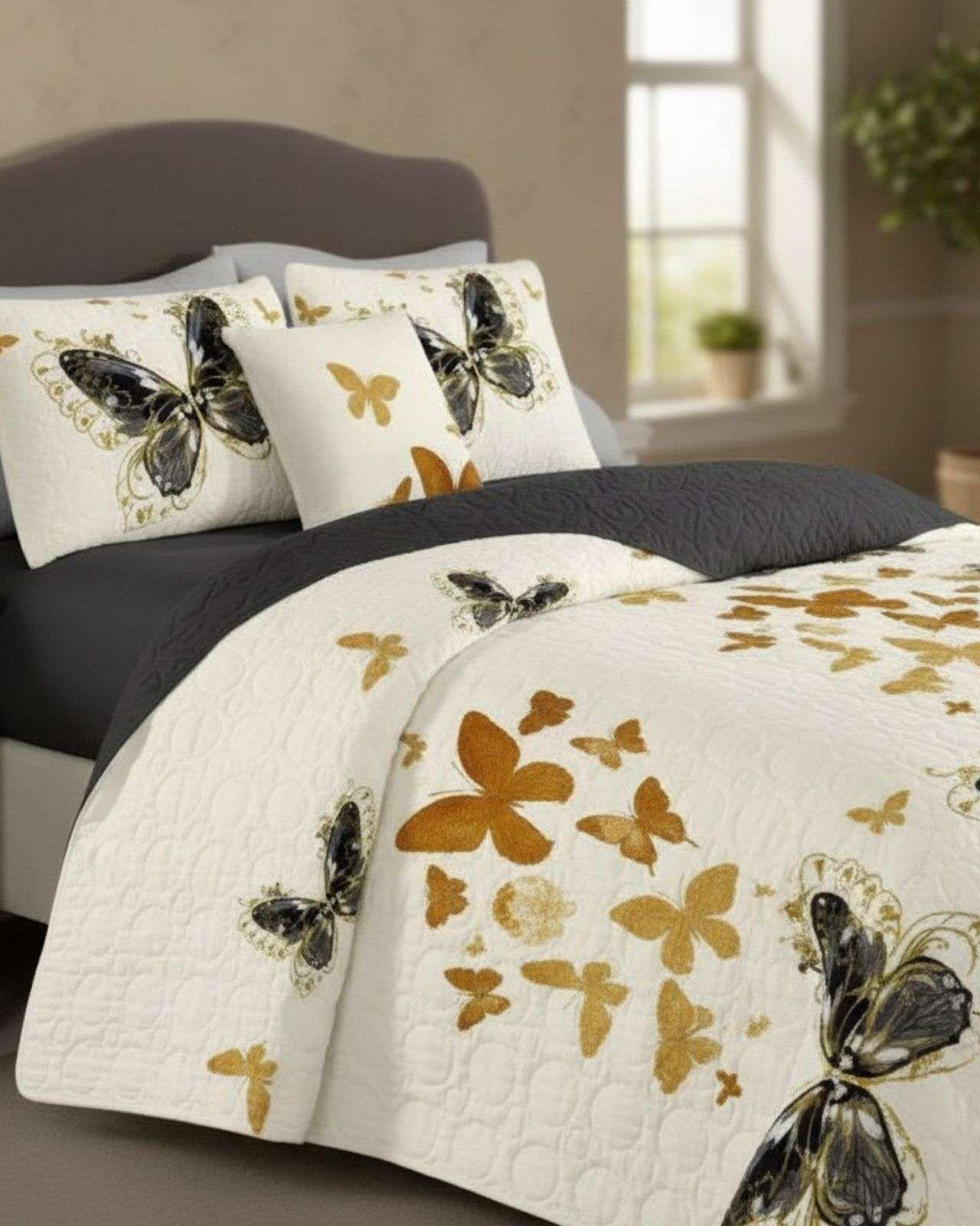 SABANA CON CUBRECAMA DE VERANO KING + 2 ALMOHADAS s66-2