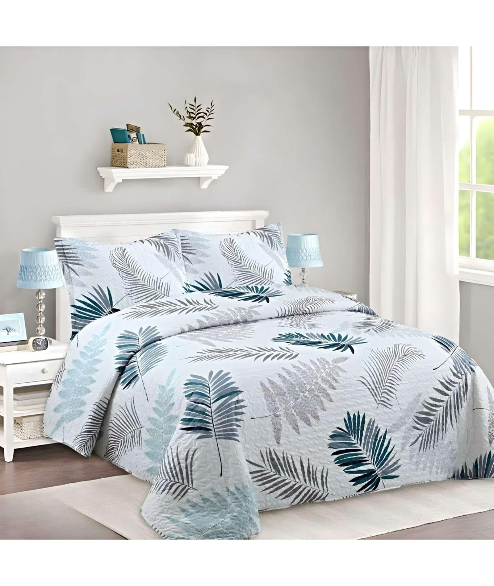 CUBRECAMA QUILT DE VERANO 2 PLAZAS A32-2