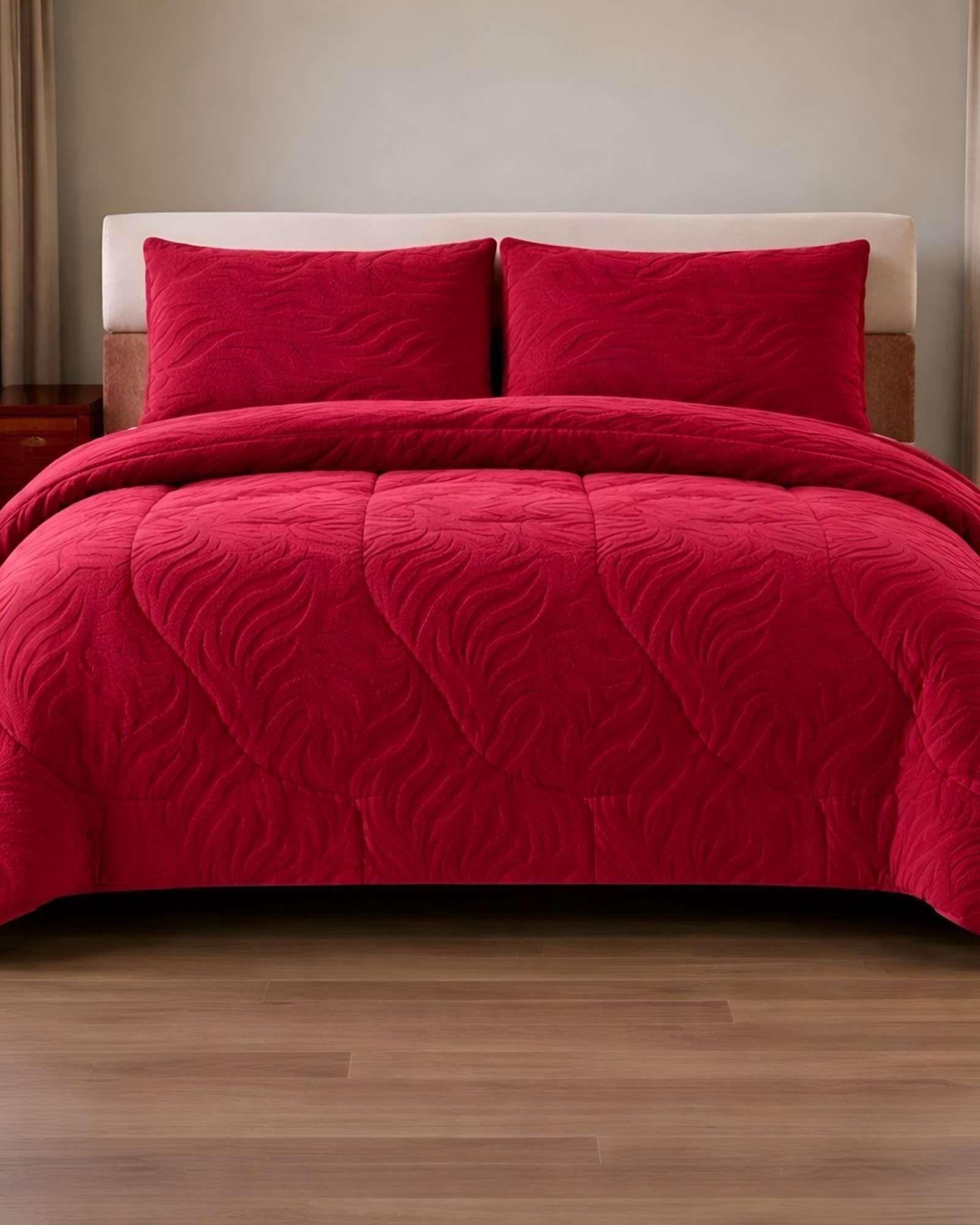 Cobertor Invierno 2 Plazas Elegante Térmico con Chiporro Premium 05-4