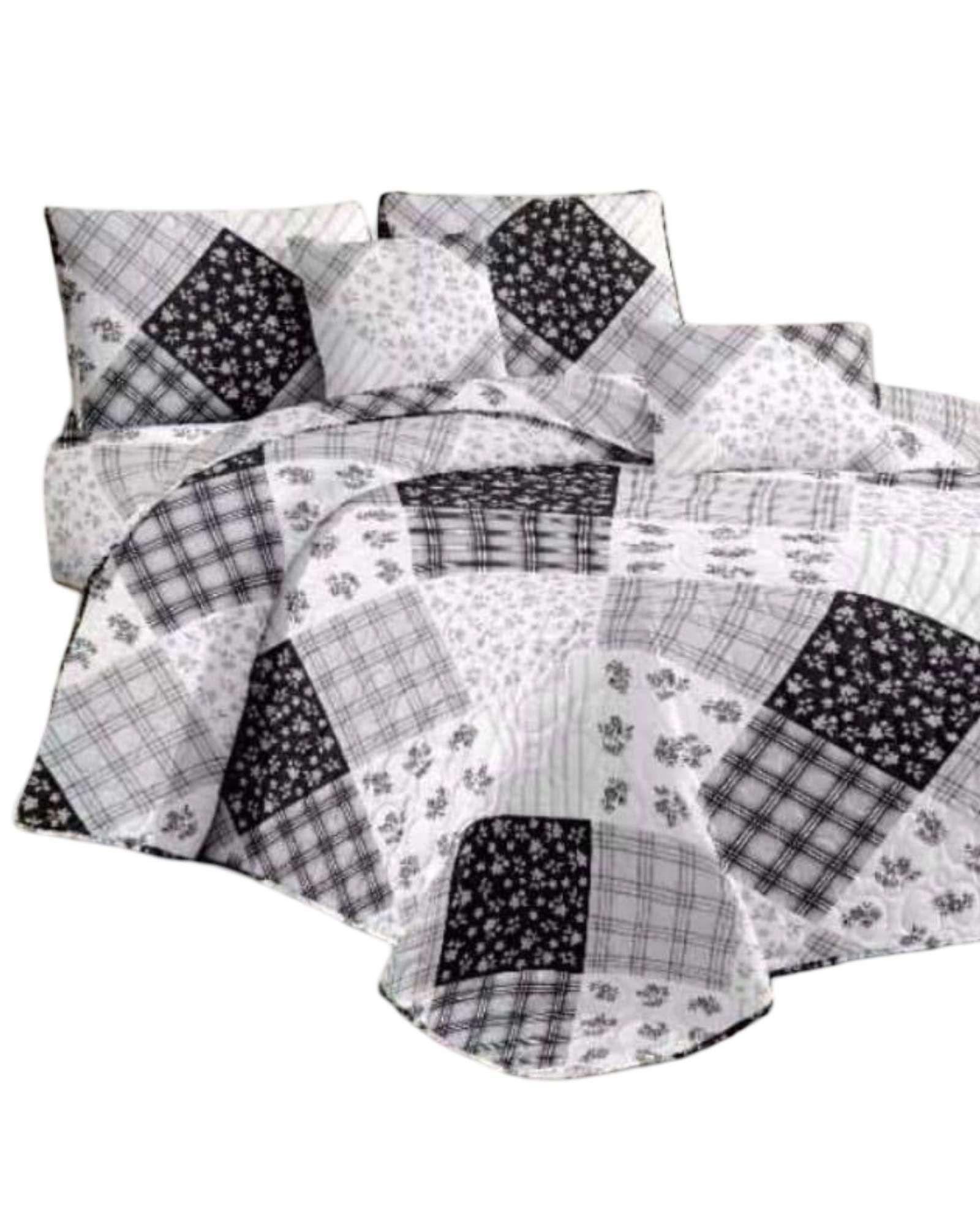 CUBRECAMA COLCHA QUILT VERANO PLAZA Y MEDIA A14-2